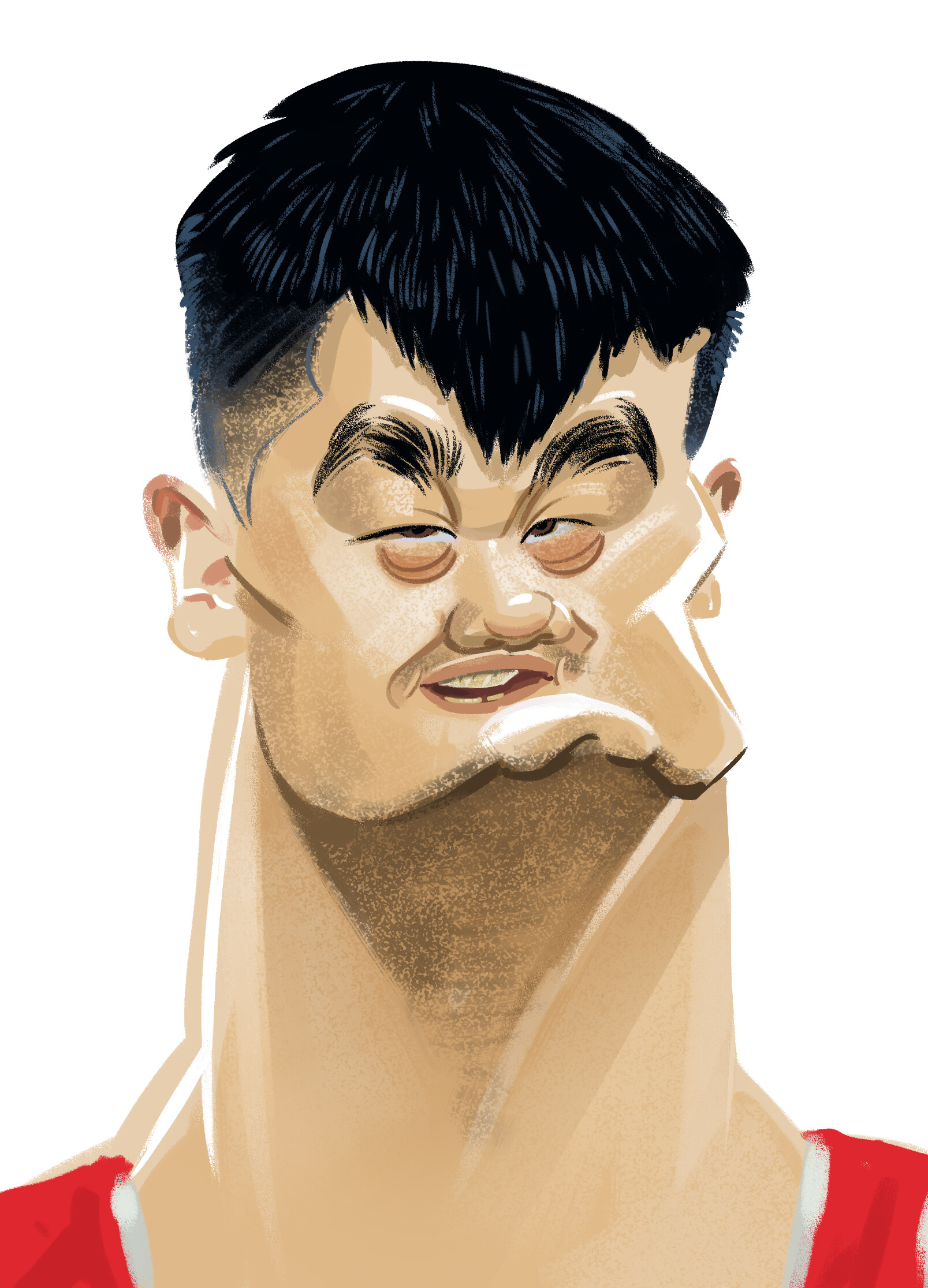 yao ming face comics