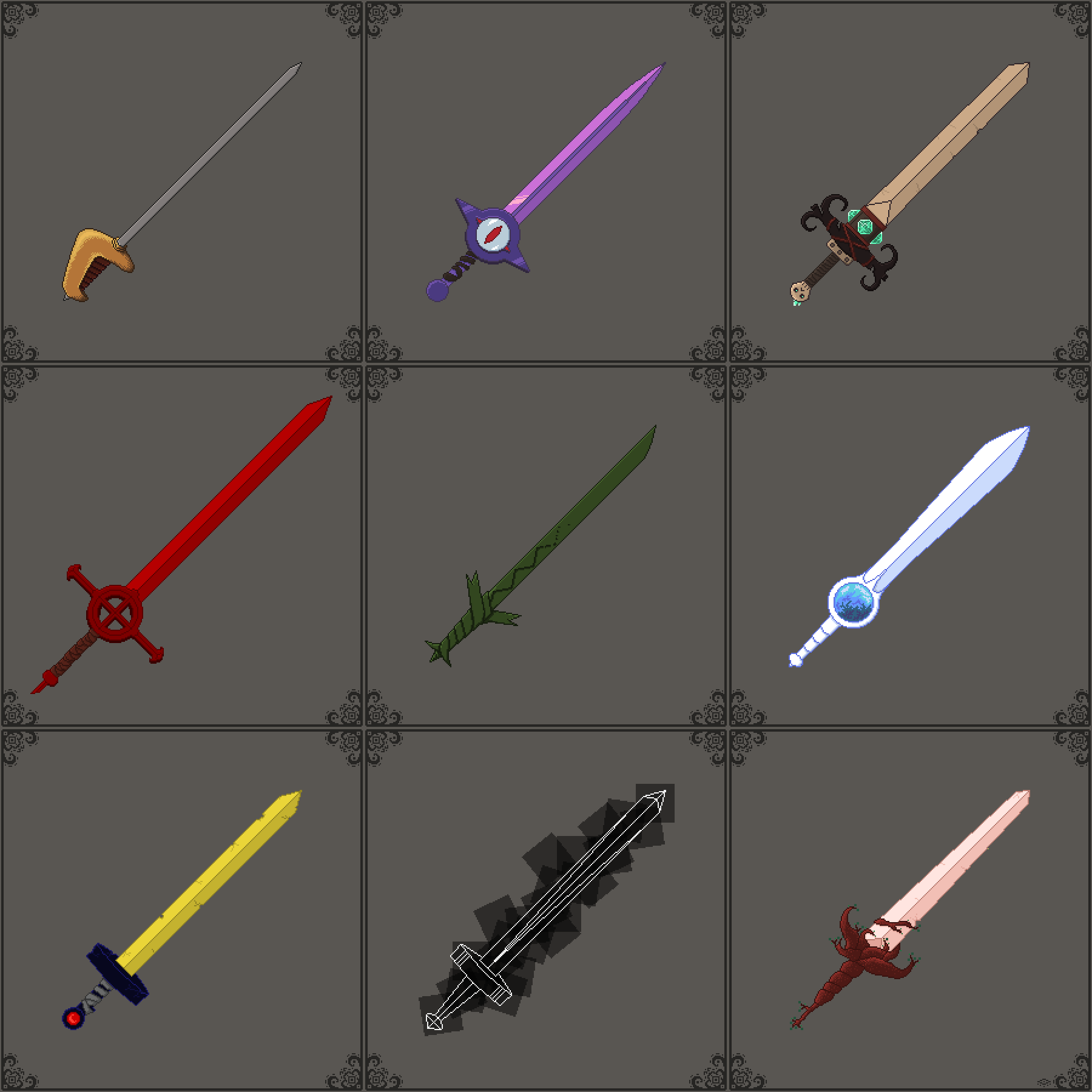 all of finns swords
