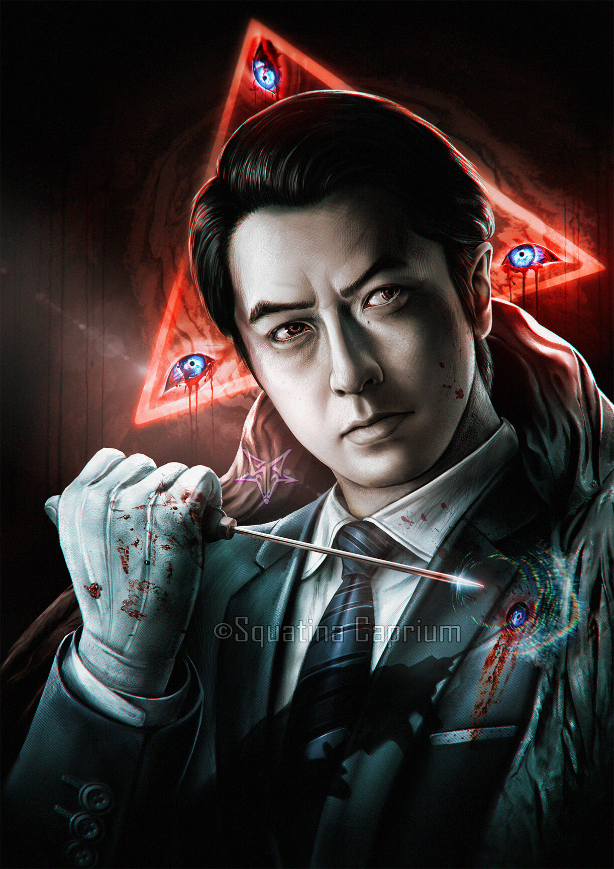ArtStation Judge Eyes Kuroiwa