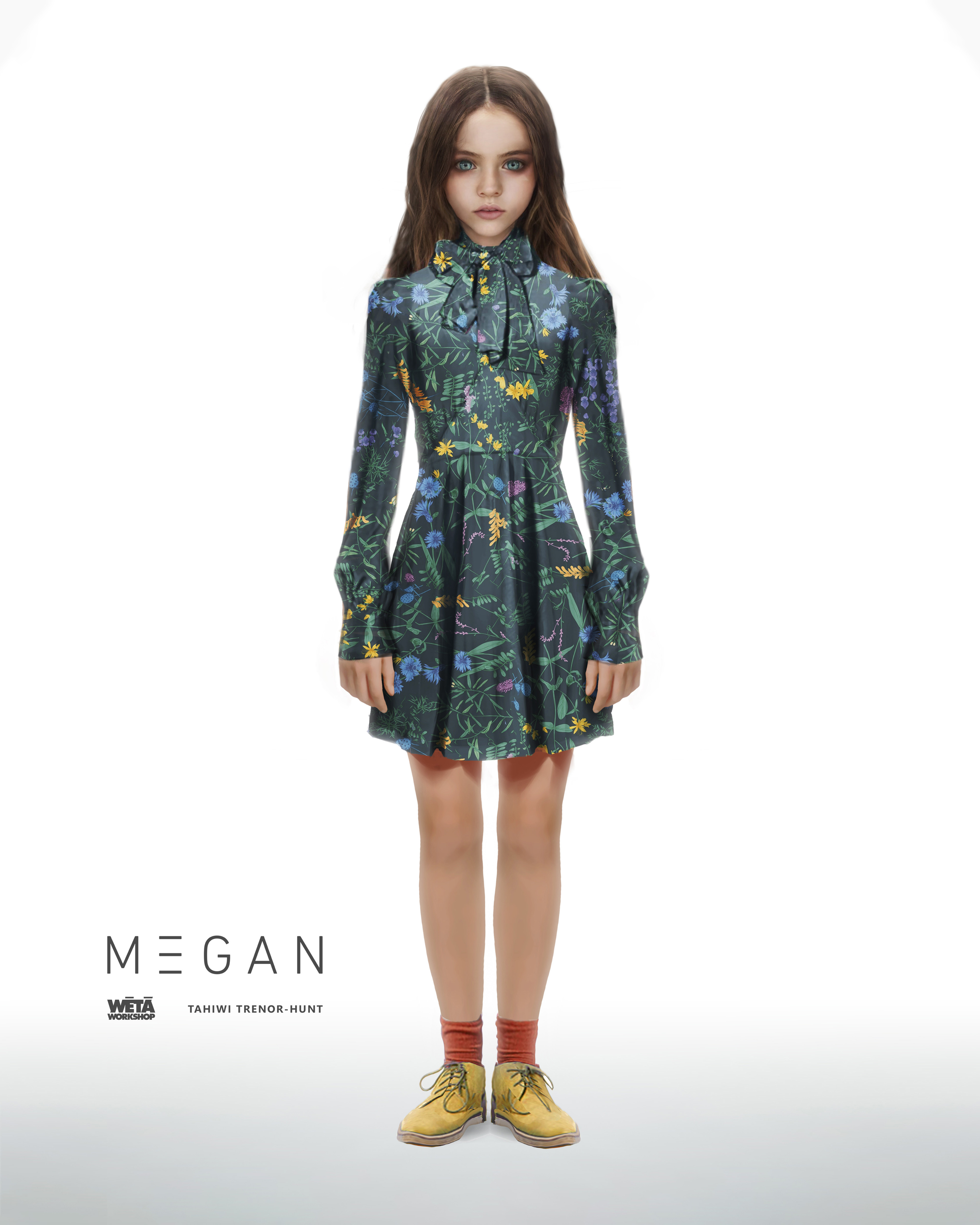 M3gan Costume - Artist: Tahiwi Trenor-Hunt, Art Director: Jeremy Hanna