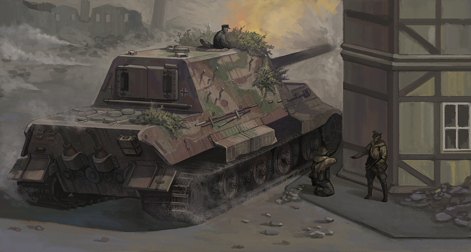 Jagdtiger ArtStation - Jagdtiger