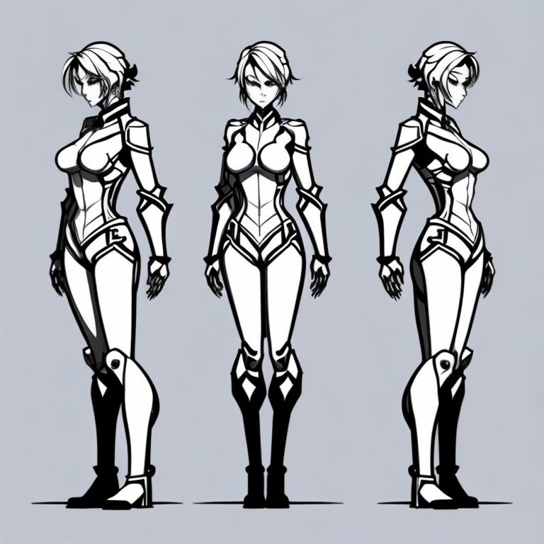 ArtStation - 2d character full body design