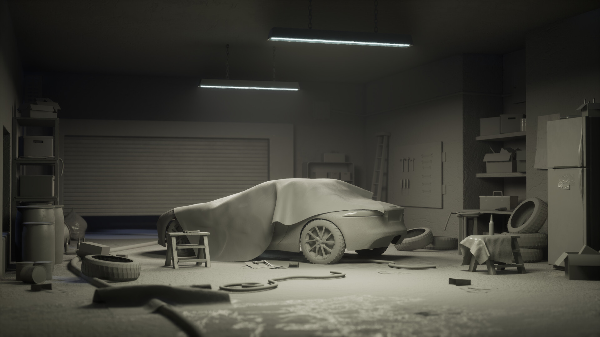 ArtStation - Garage