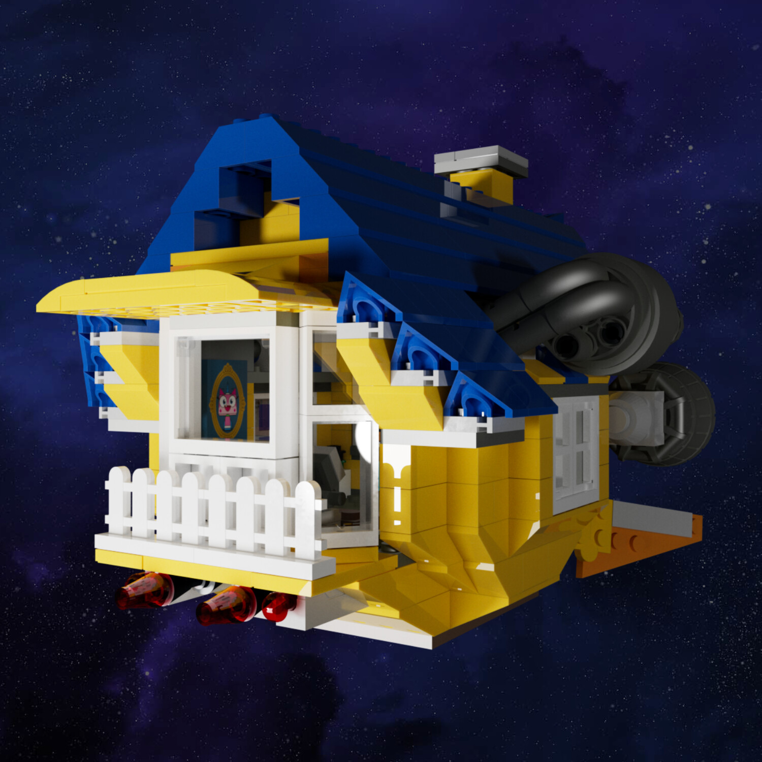 Lego emmet's rescue rocket discount