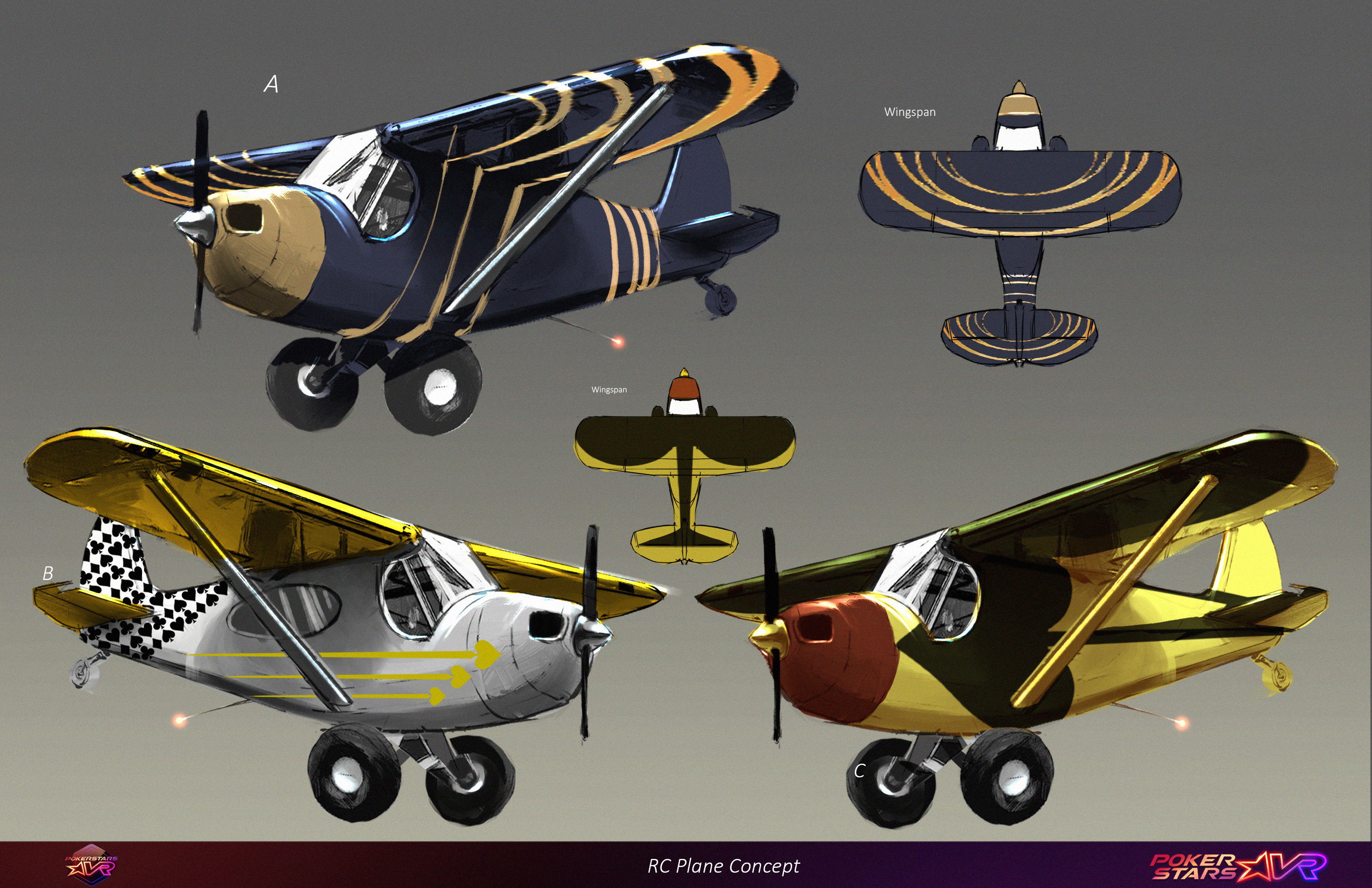 RC plane Variations