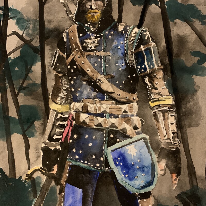 Witcher painting dump