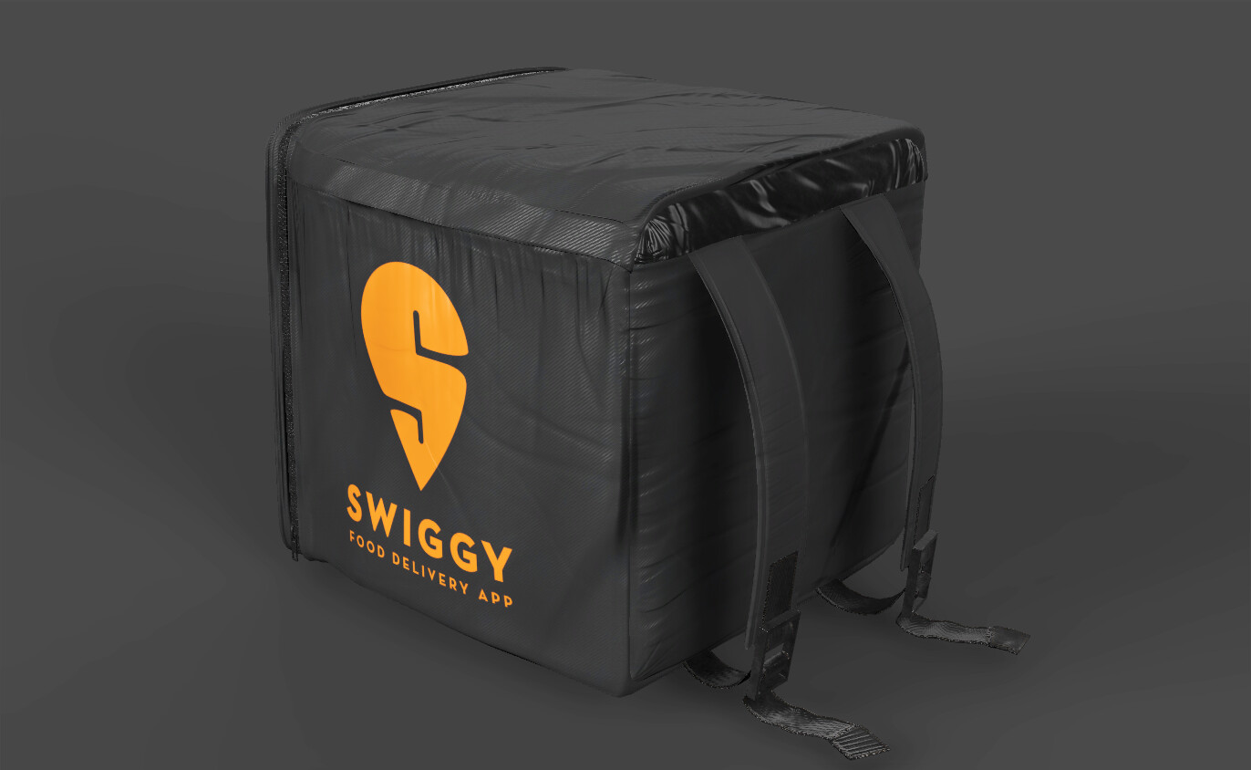 Black Matty Swiggy Bag at Rs 850/piece in Chennai | ID: 25309493273