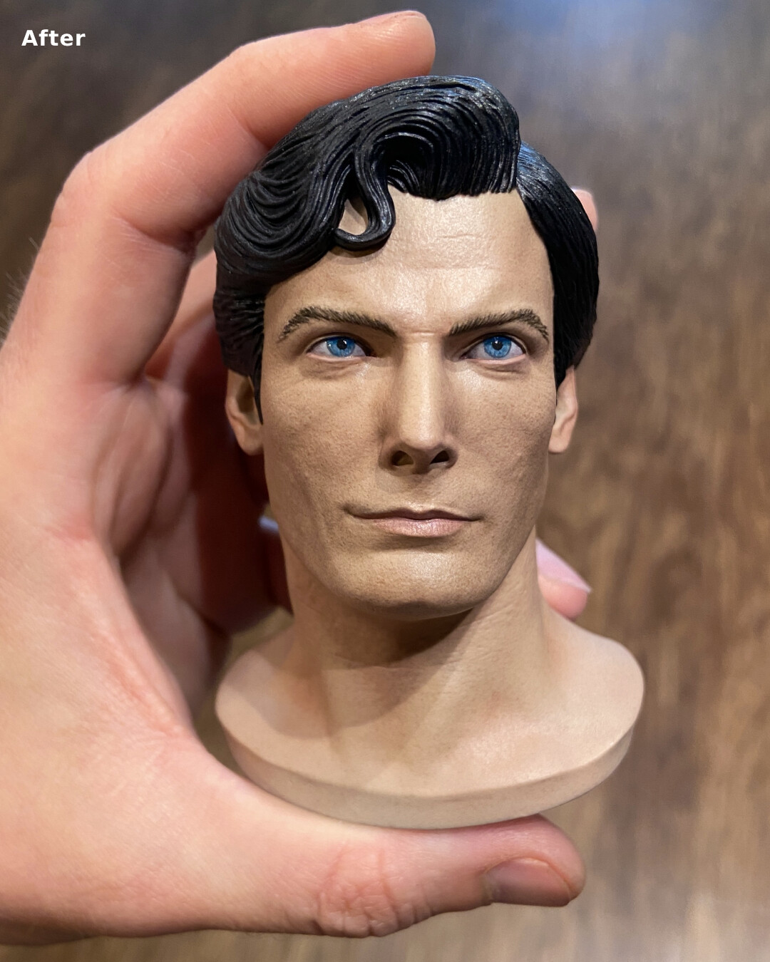 ArtStation - 1/4 Christopher Reeve Head Repainting