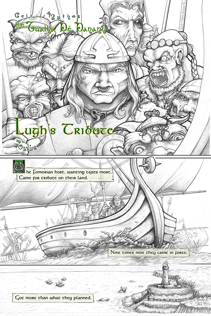 'Lugh's Tribute' Page 1