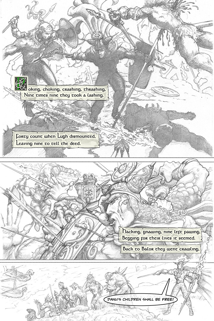 'Lugh's Tribute' Page 5