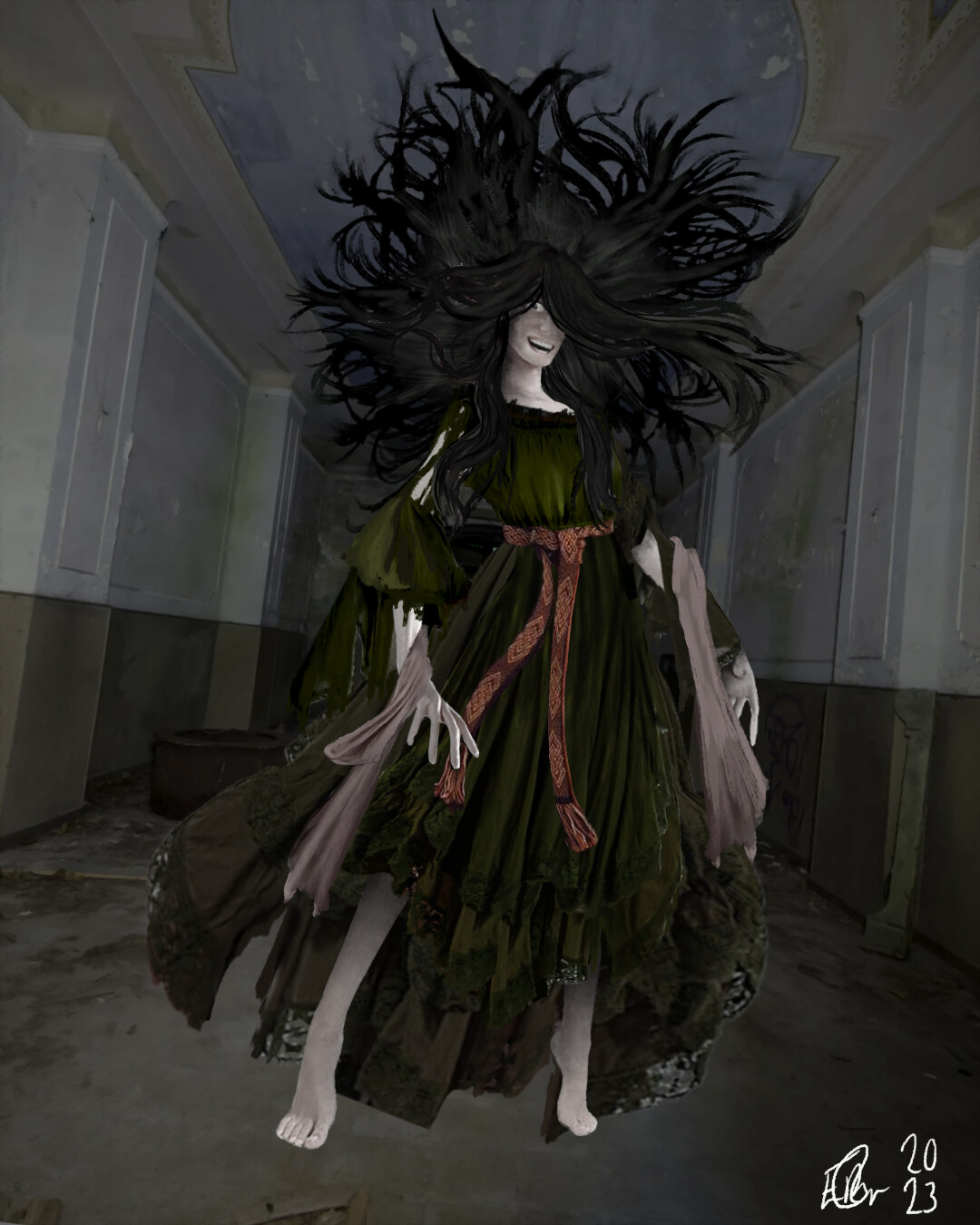 ArtStation - Final Creature Design 2 - Ghost (Paranormal)