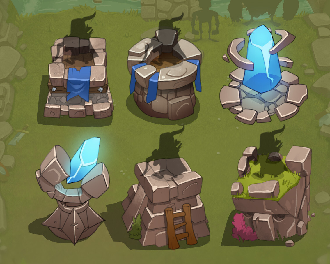 Map-specific towers: Forest Ruins