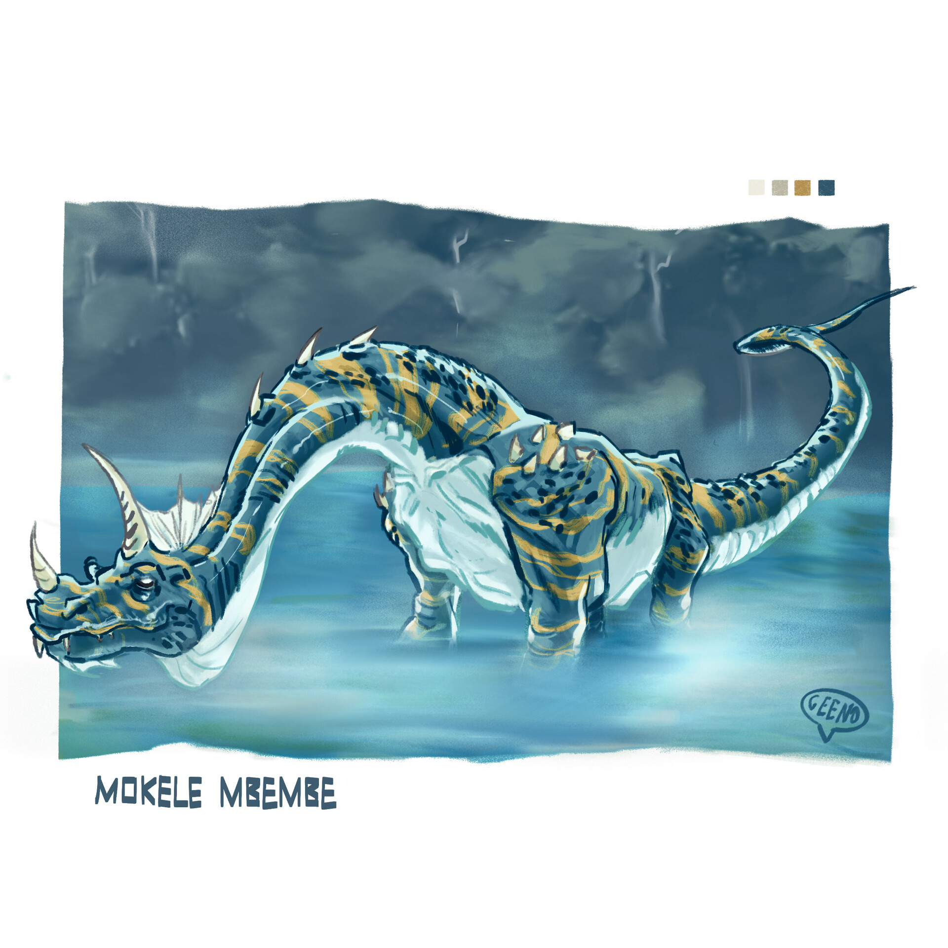 Mokele-mbembe  A Book of Creatures