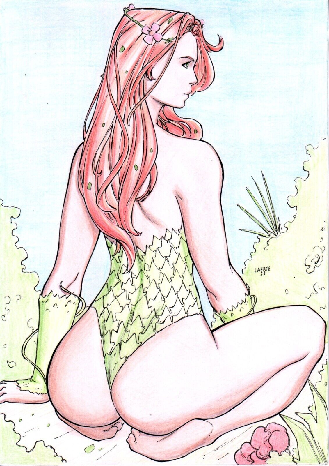 Nude Poison Ivy