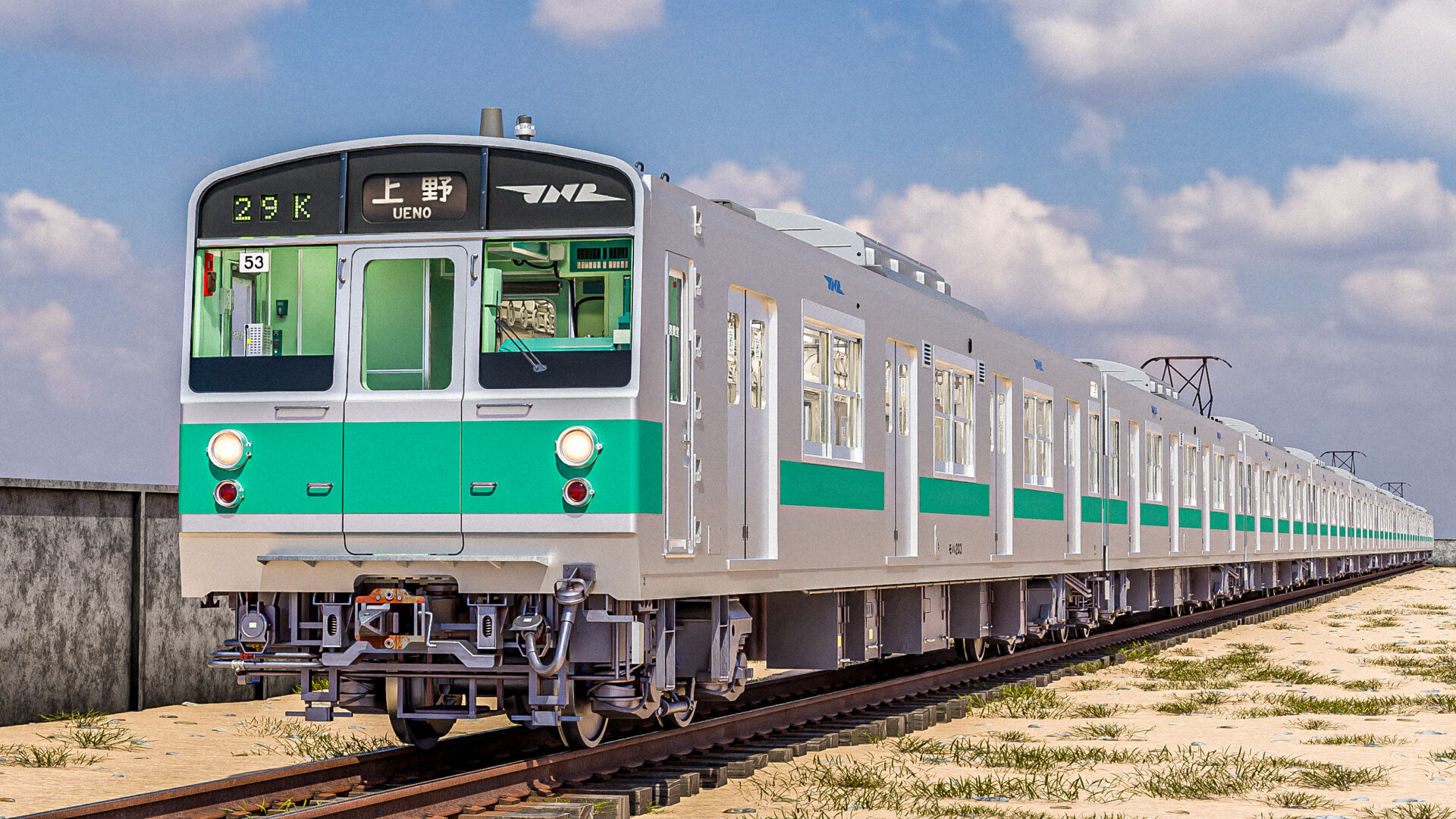 ArtStation - JNR/JR 203 Series Joban Line - Tokyo Metro ArtStation - JNR/JR 203 Series Joban Line - Tokyo Metro