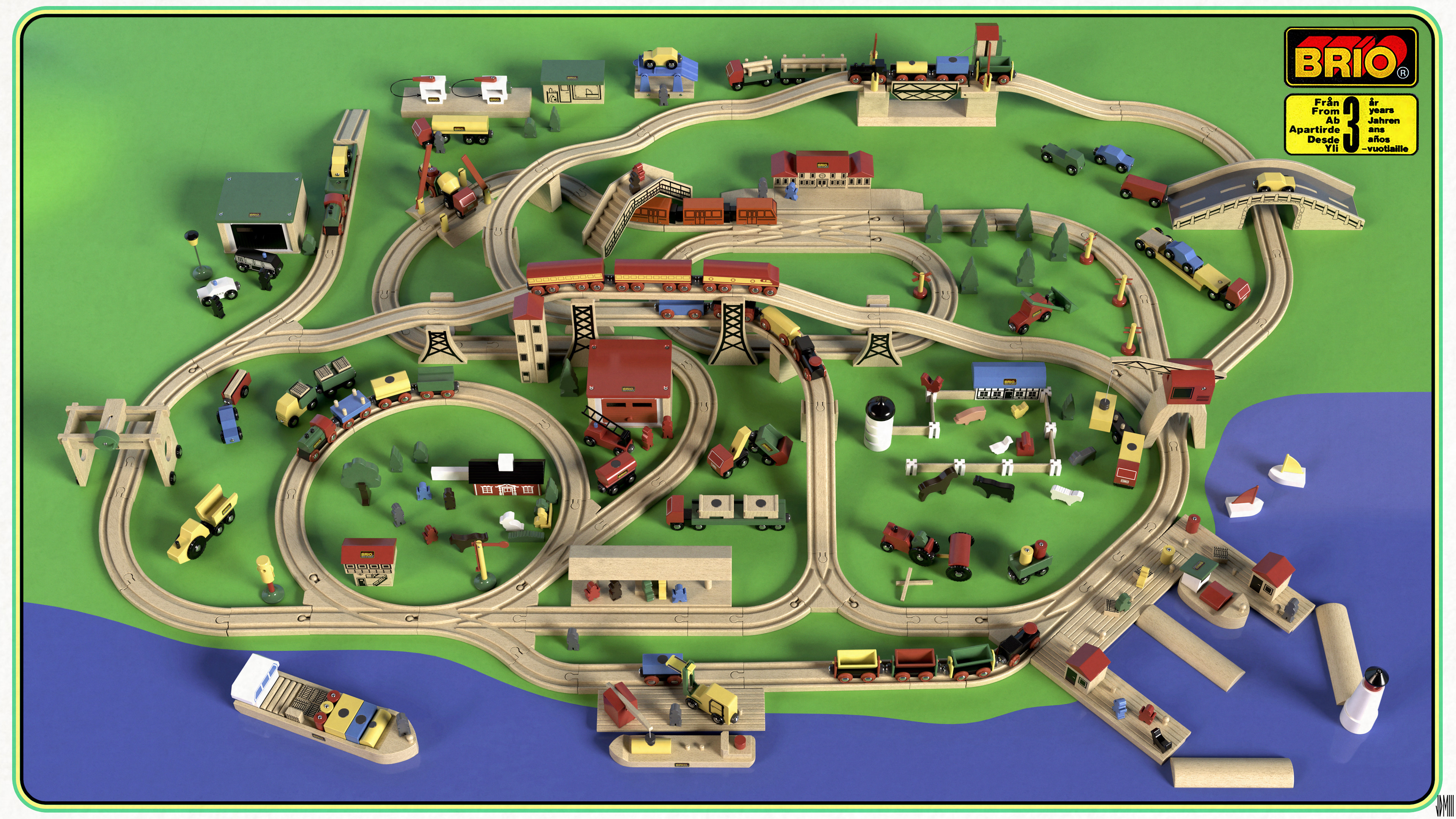 Brio track layout store