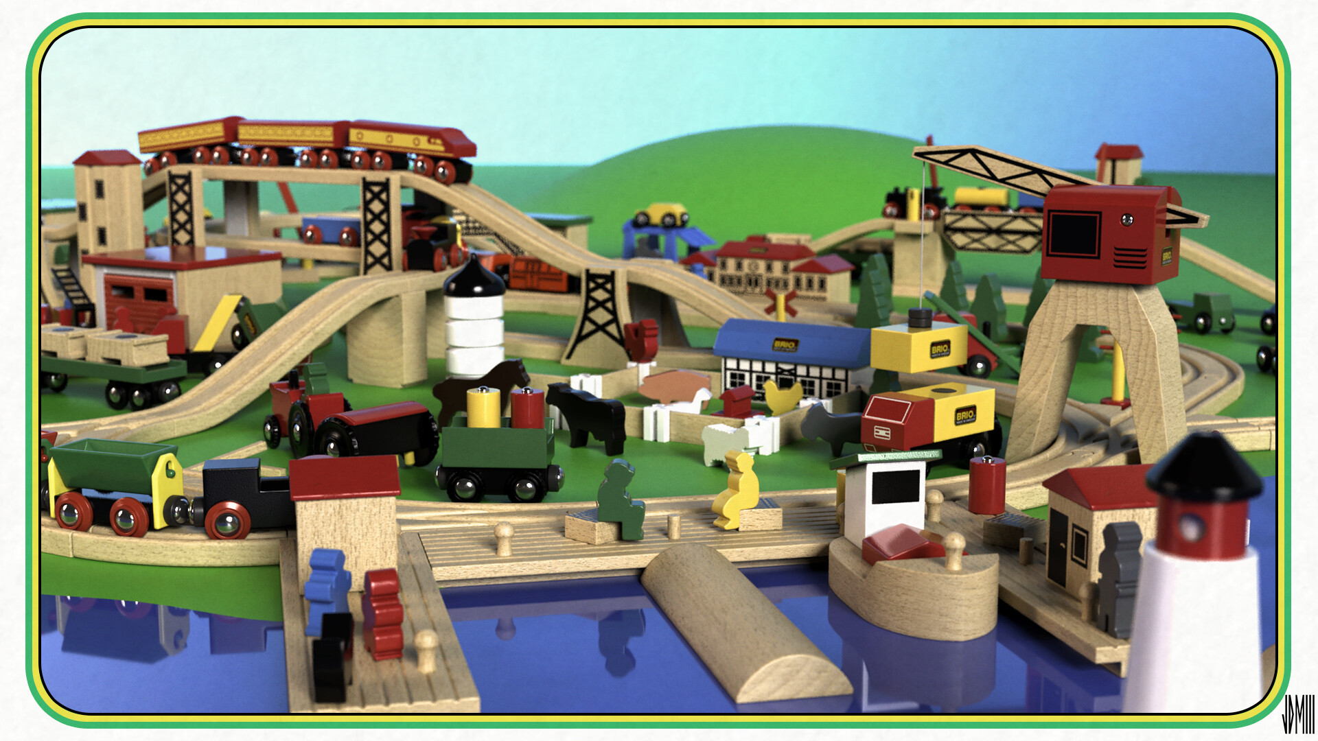 ArtStation Brio Wooden Railway