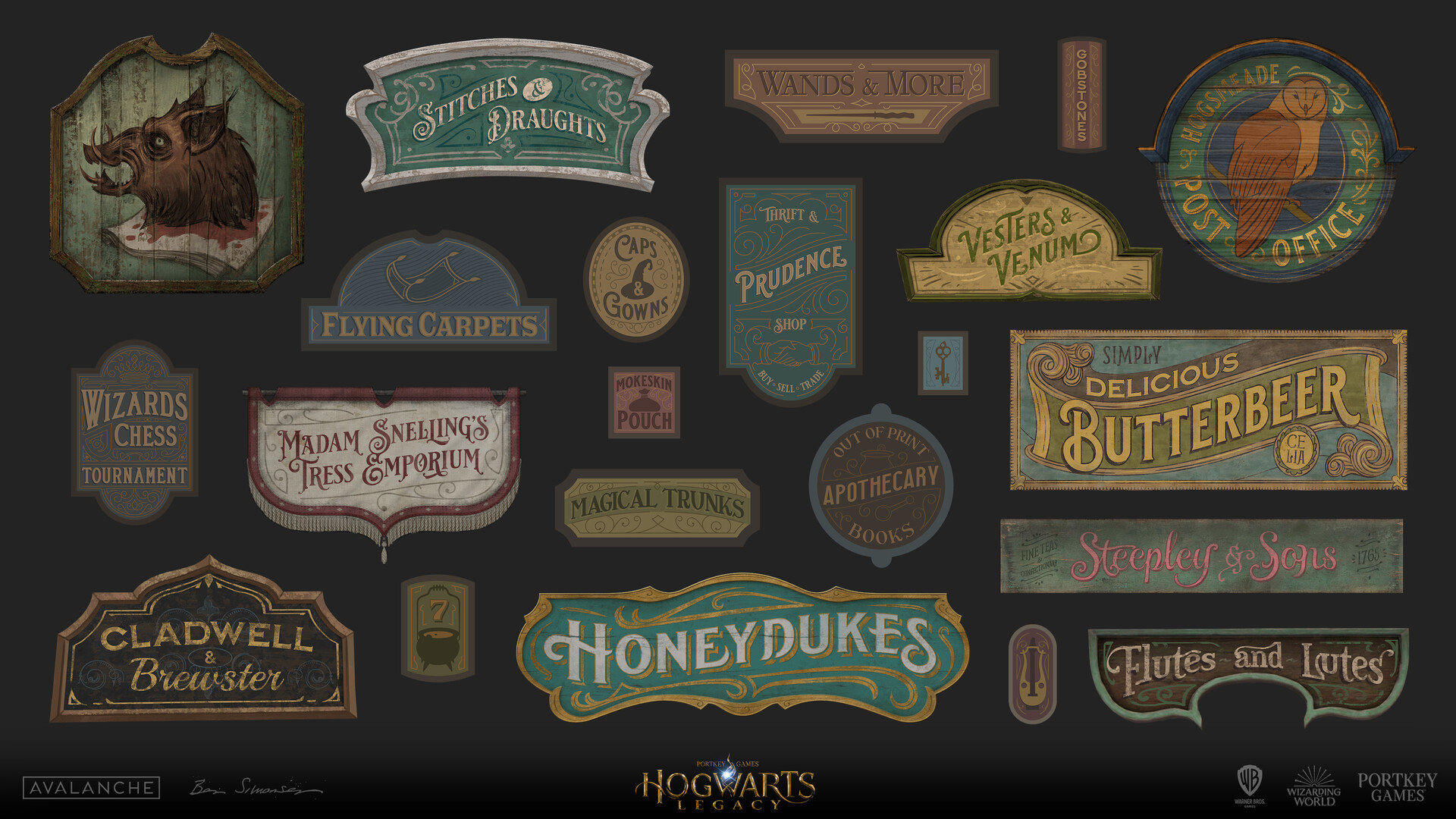 Ben Simonsen Hogwarts Legacy Hogsmeade ben-simonsen-hogwarts-legacy-hogsmeade