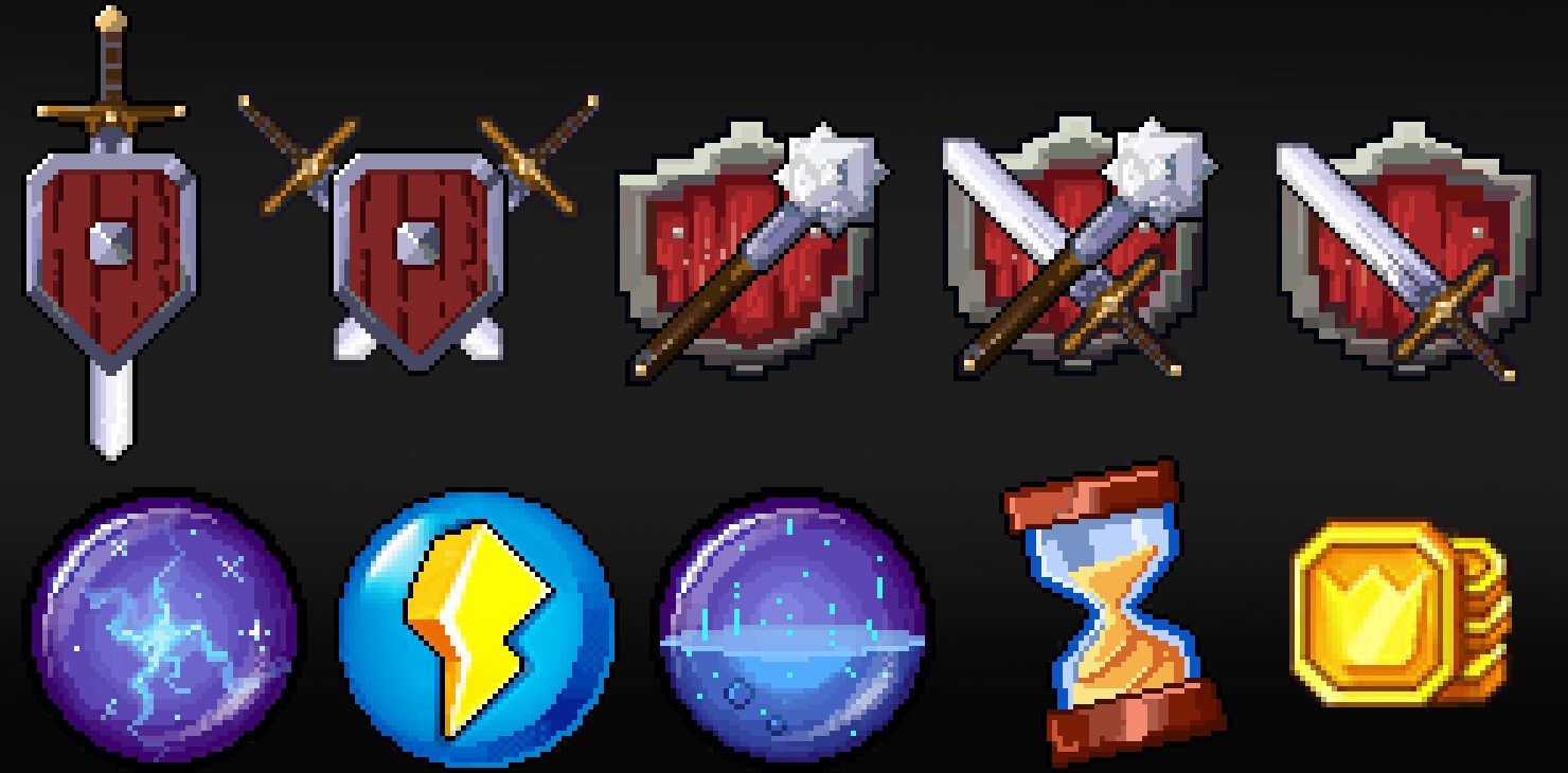 ArtStation - pixel icons
