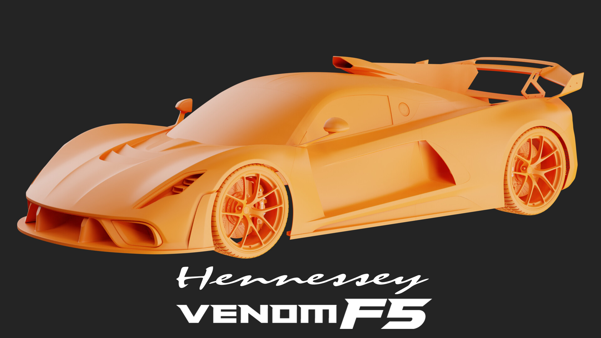 Hennessey venom rc car top