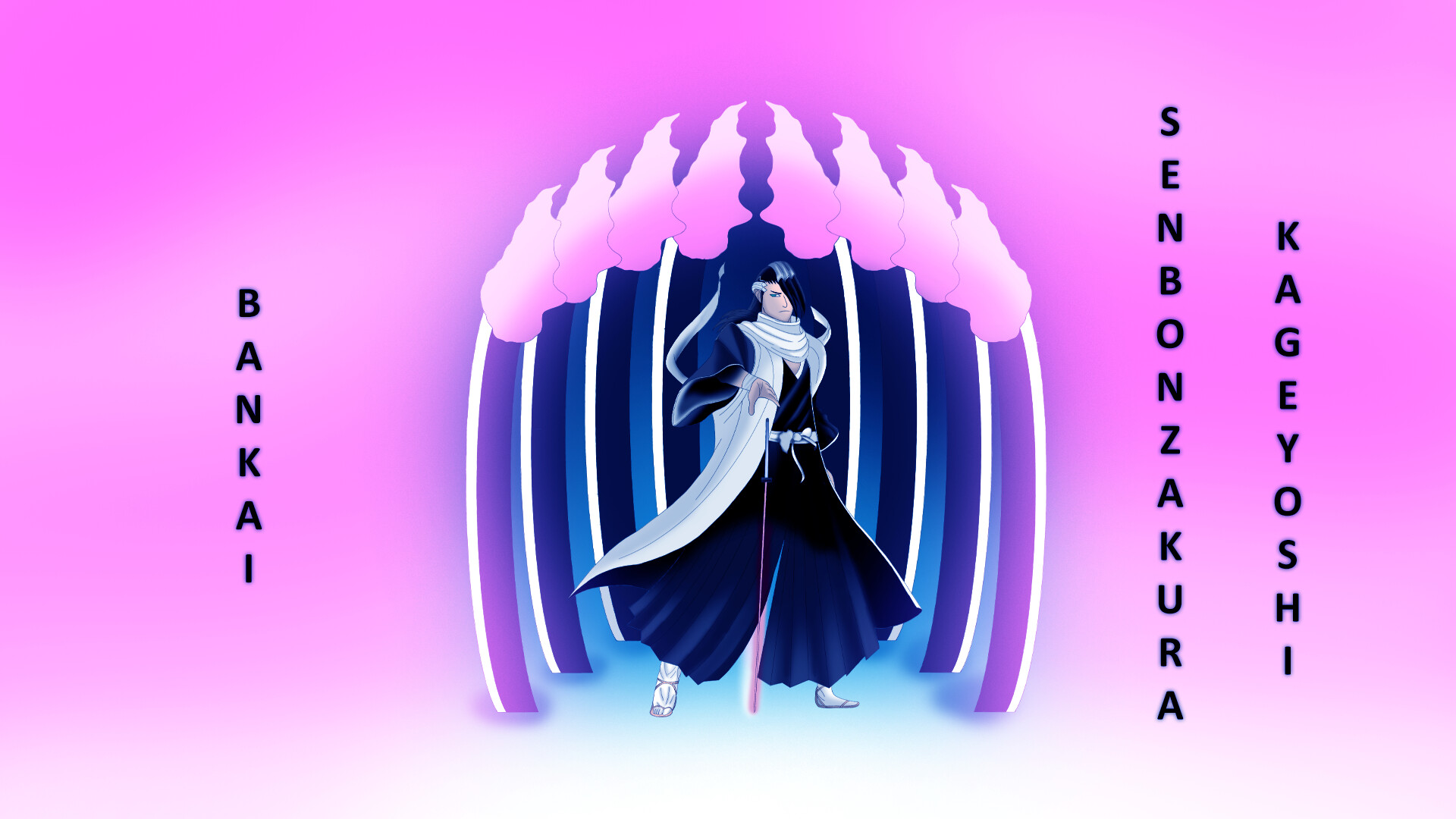 ArtStation Bleach Byakuya Bankai