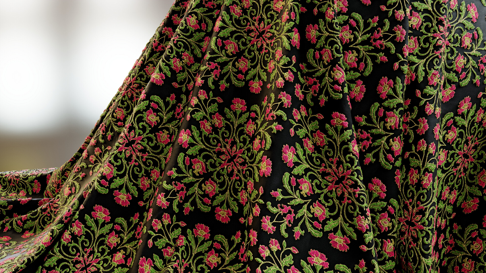 ArtStation Embroidery Fabric Material