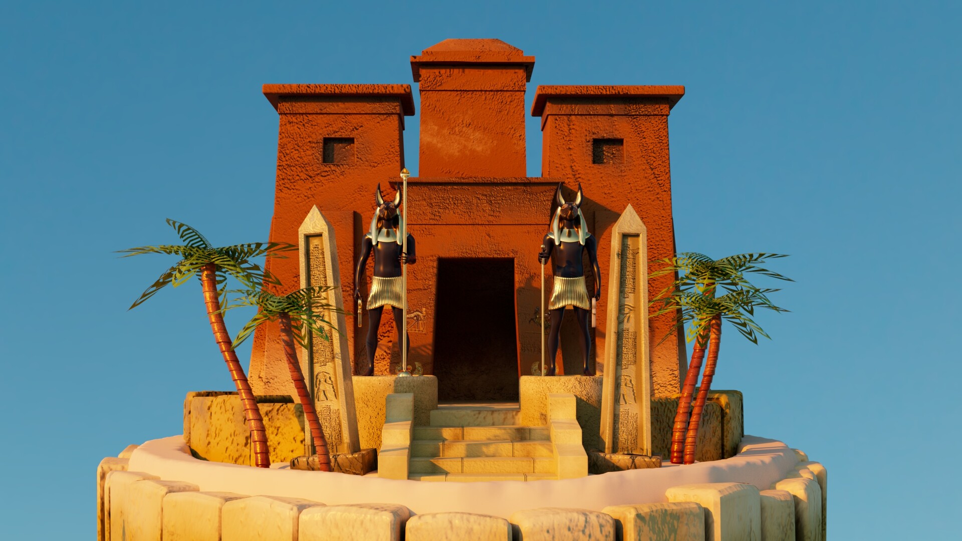 ArtStation - Anubis Temple