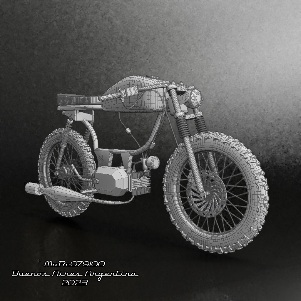50cc cafe deals racer moped