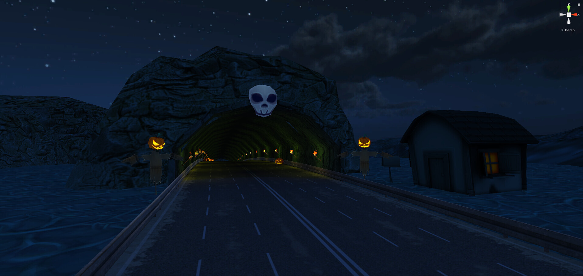 ArtStation Halloween Highway