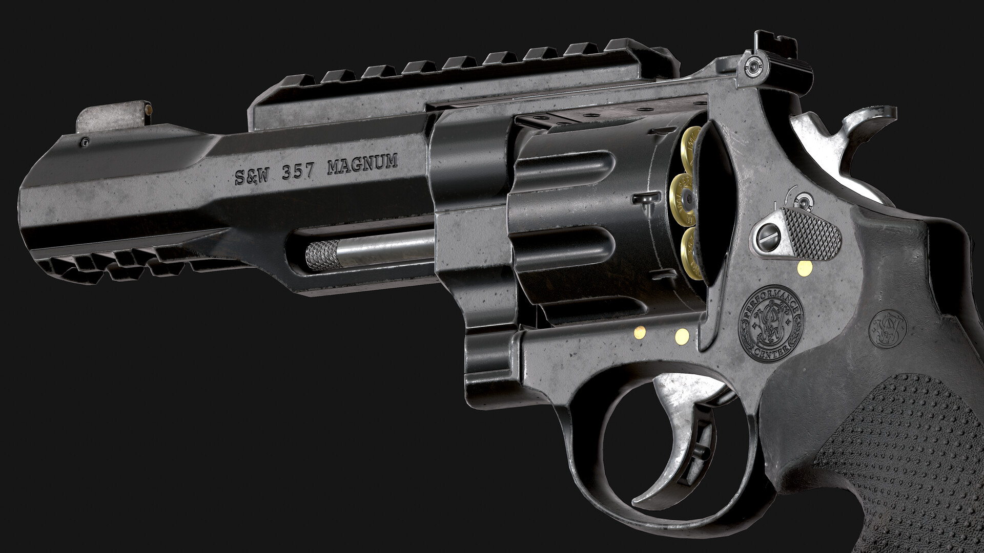 ArtStation - Revolver S&W 357 Magmun