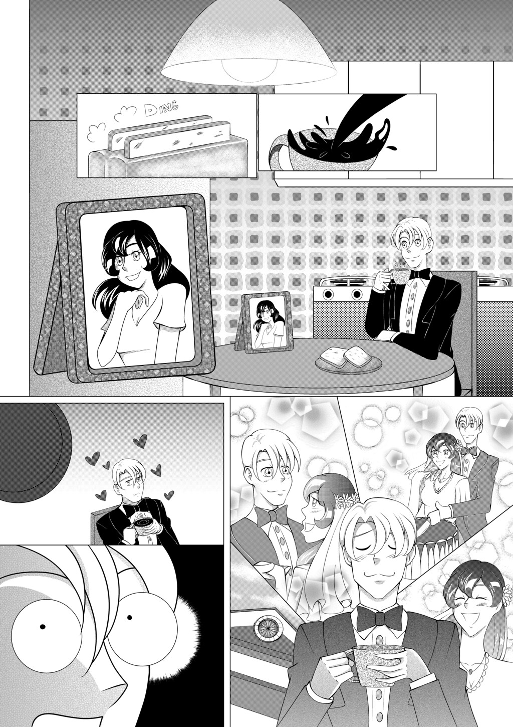 ArtStation Comics Manga Page (Silent Manga Contest)