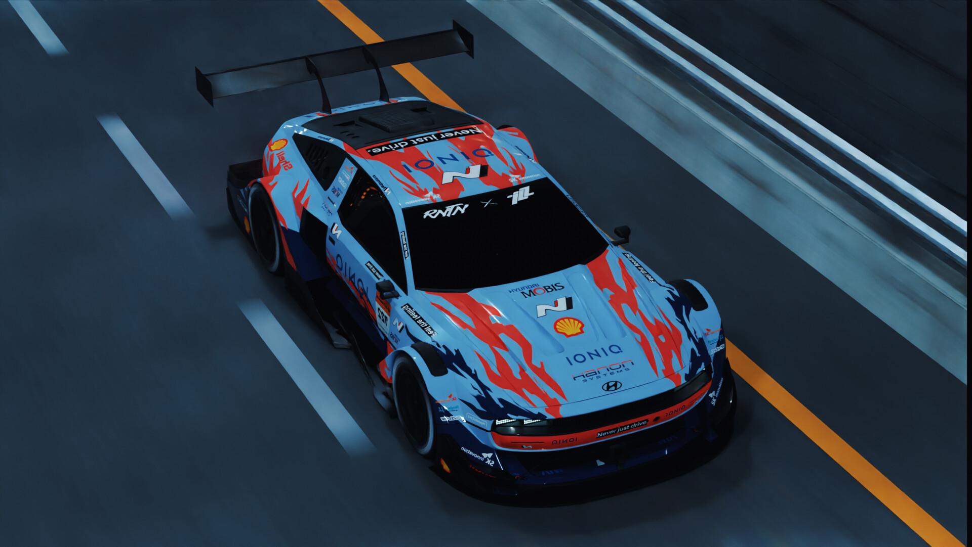 ArtStation - Hyundai N74 GT500 ‘‘Night Ride’’ | Blender