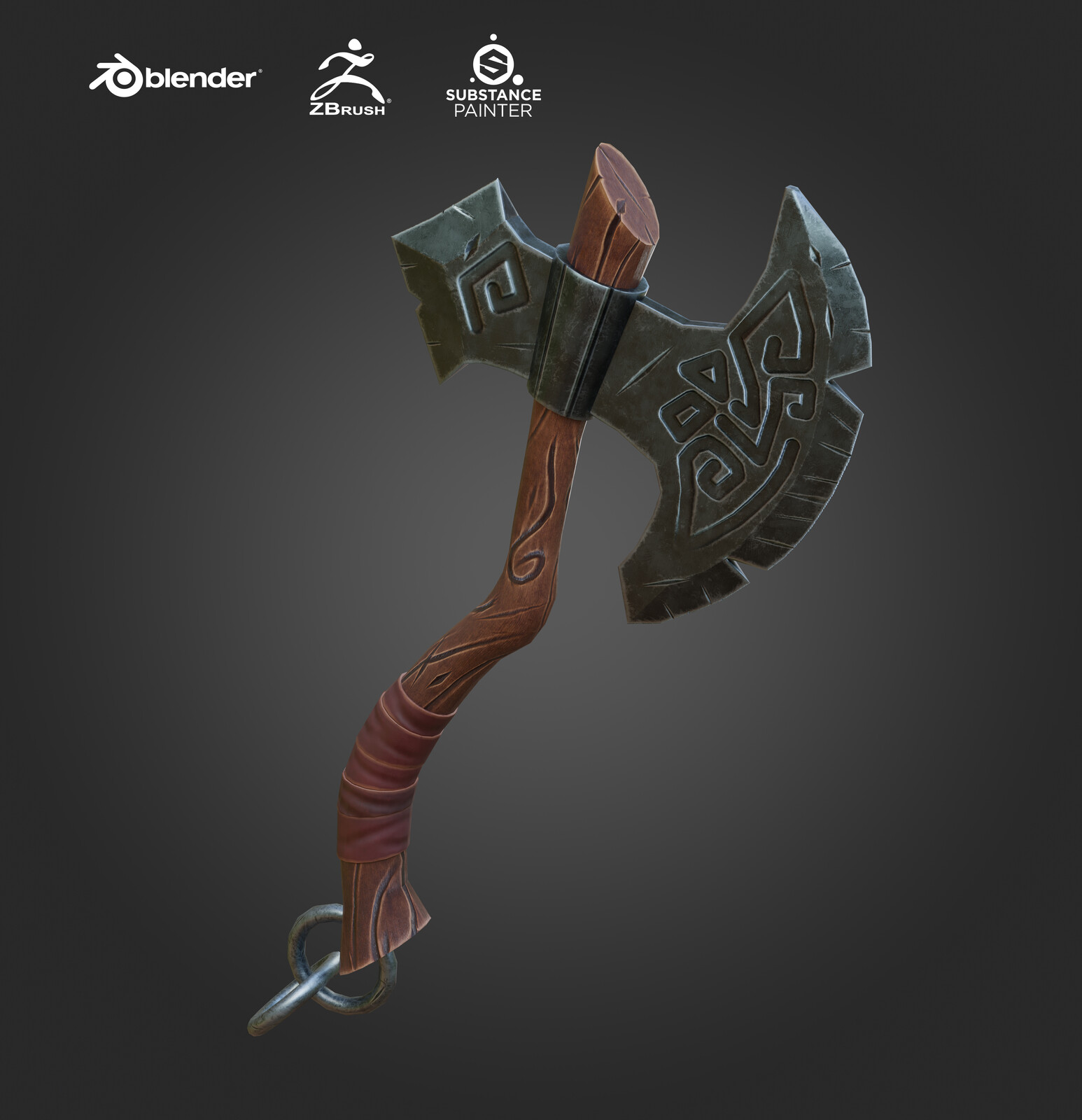 https://www.cgtrader.com/3d-models/military/armor/stylized-axe-game-ready