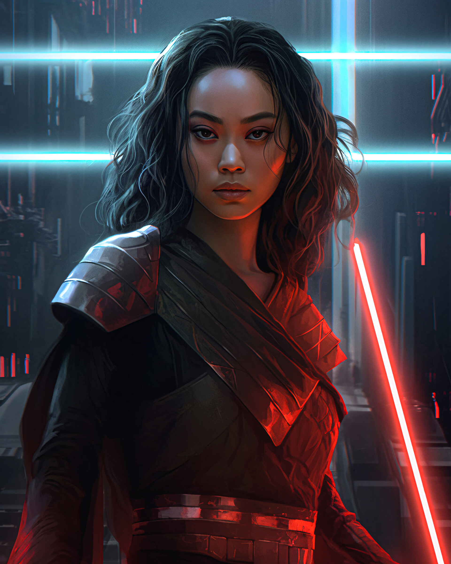 ArtStation - Female Jedi Character Design