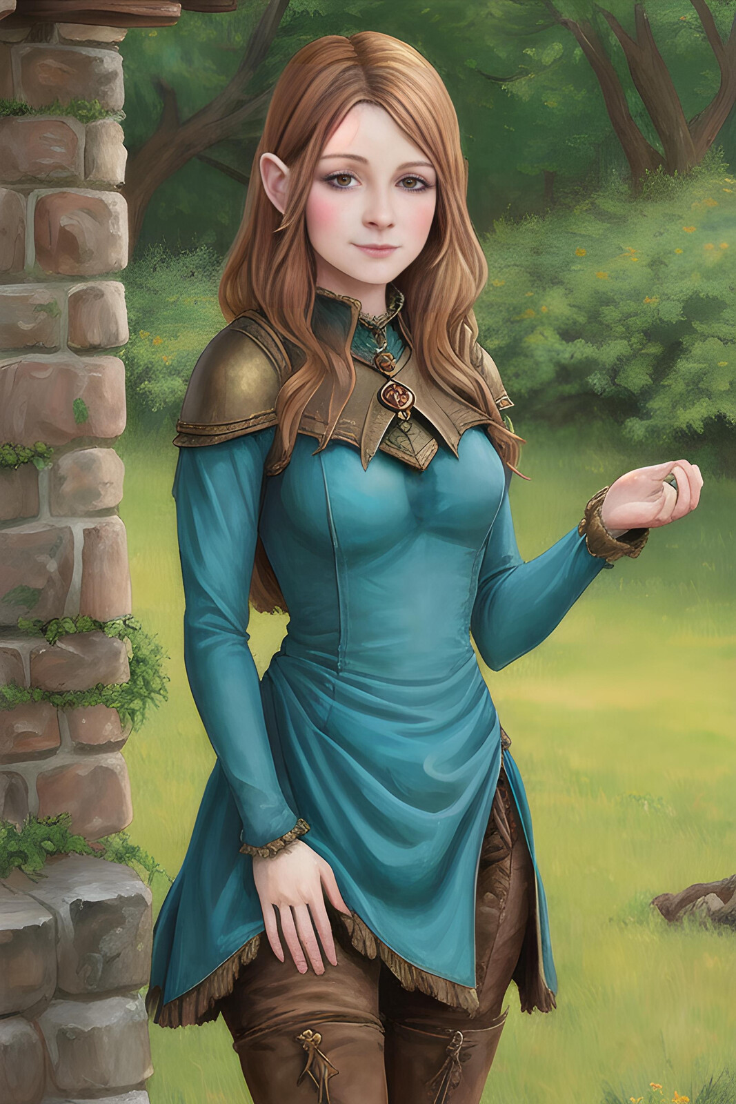 Fantasy Races and Classes: Halfling Druid