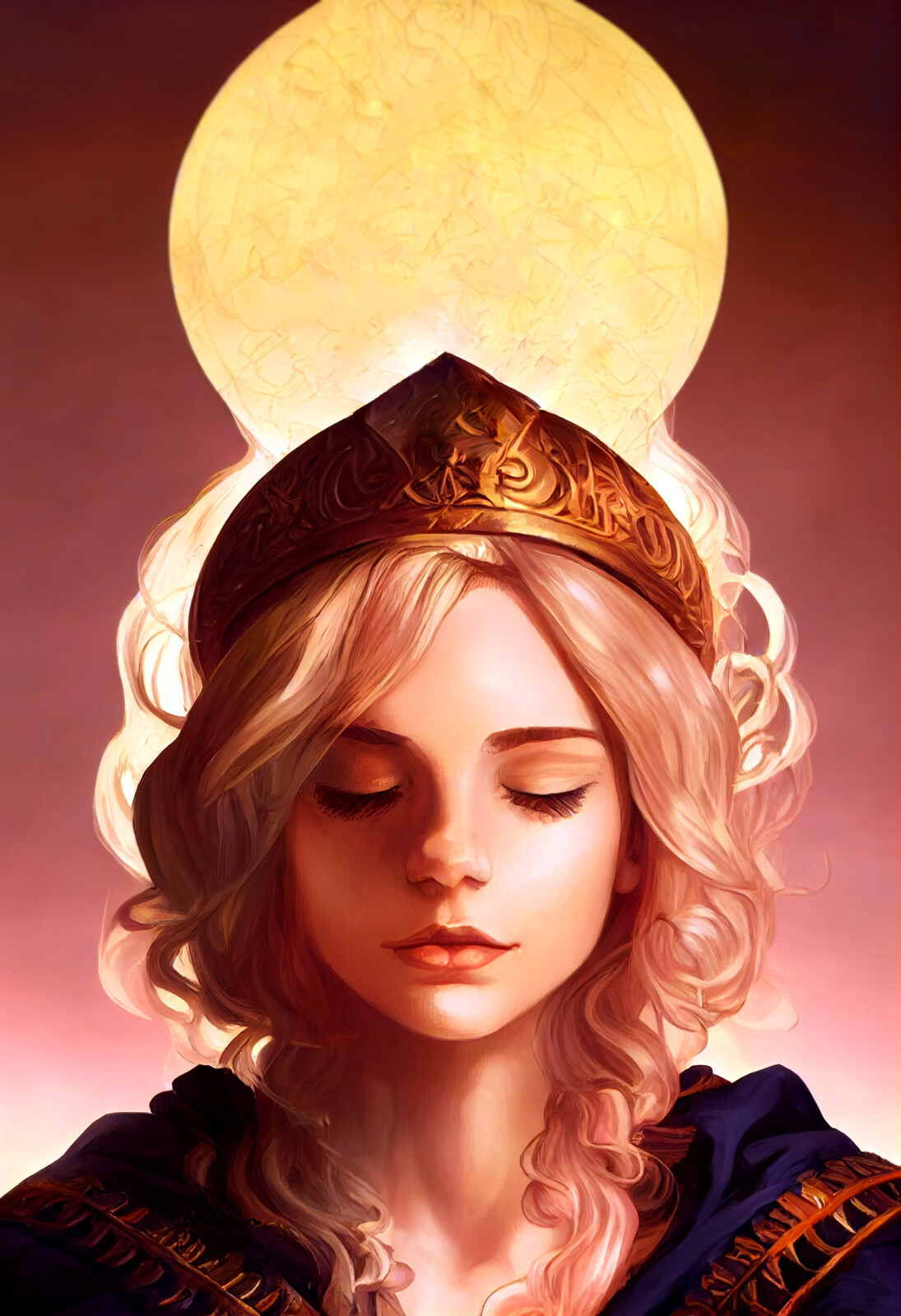 Fantasy Races and Classes: Selûne Priestess
