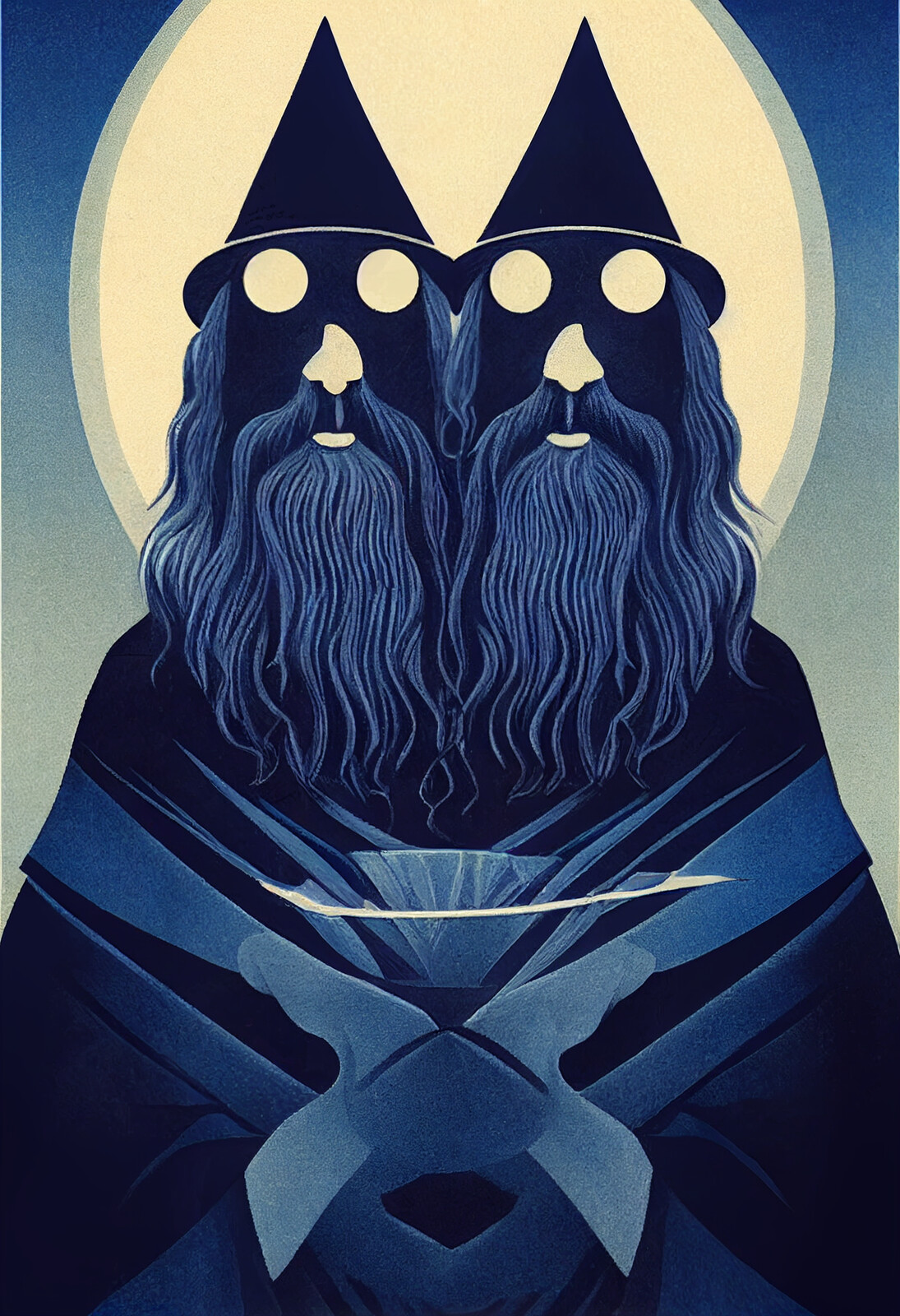 The Blue Wizards: Pallando and Alatar