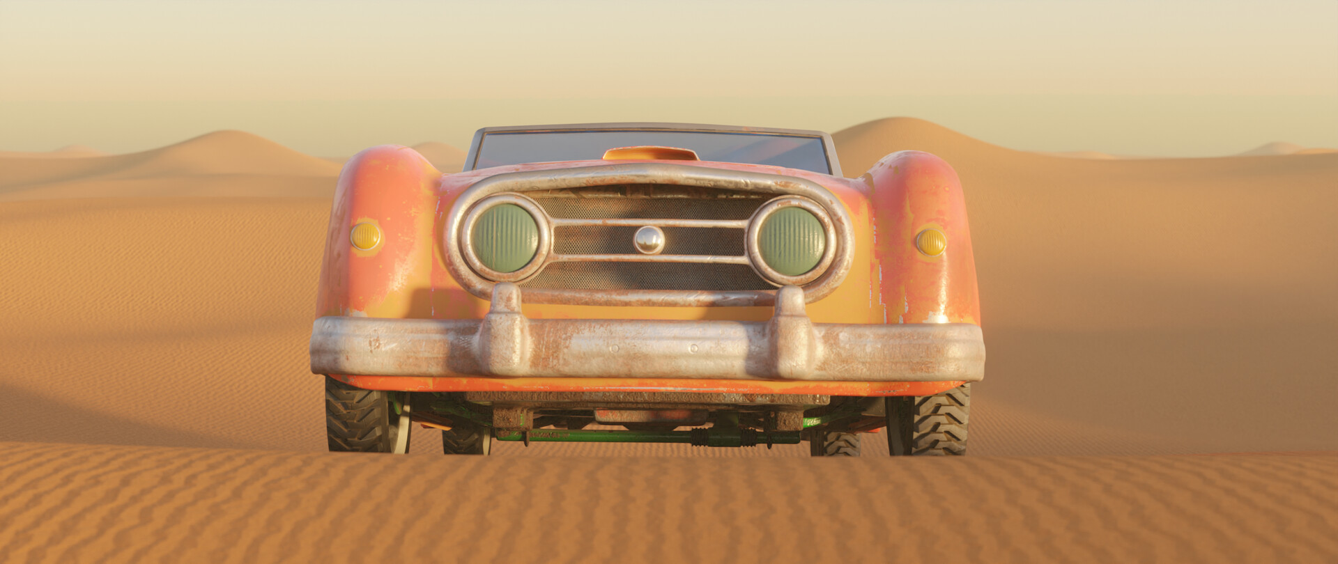 ArtStation - Car 1951 in Blender 3D