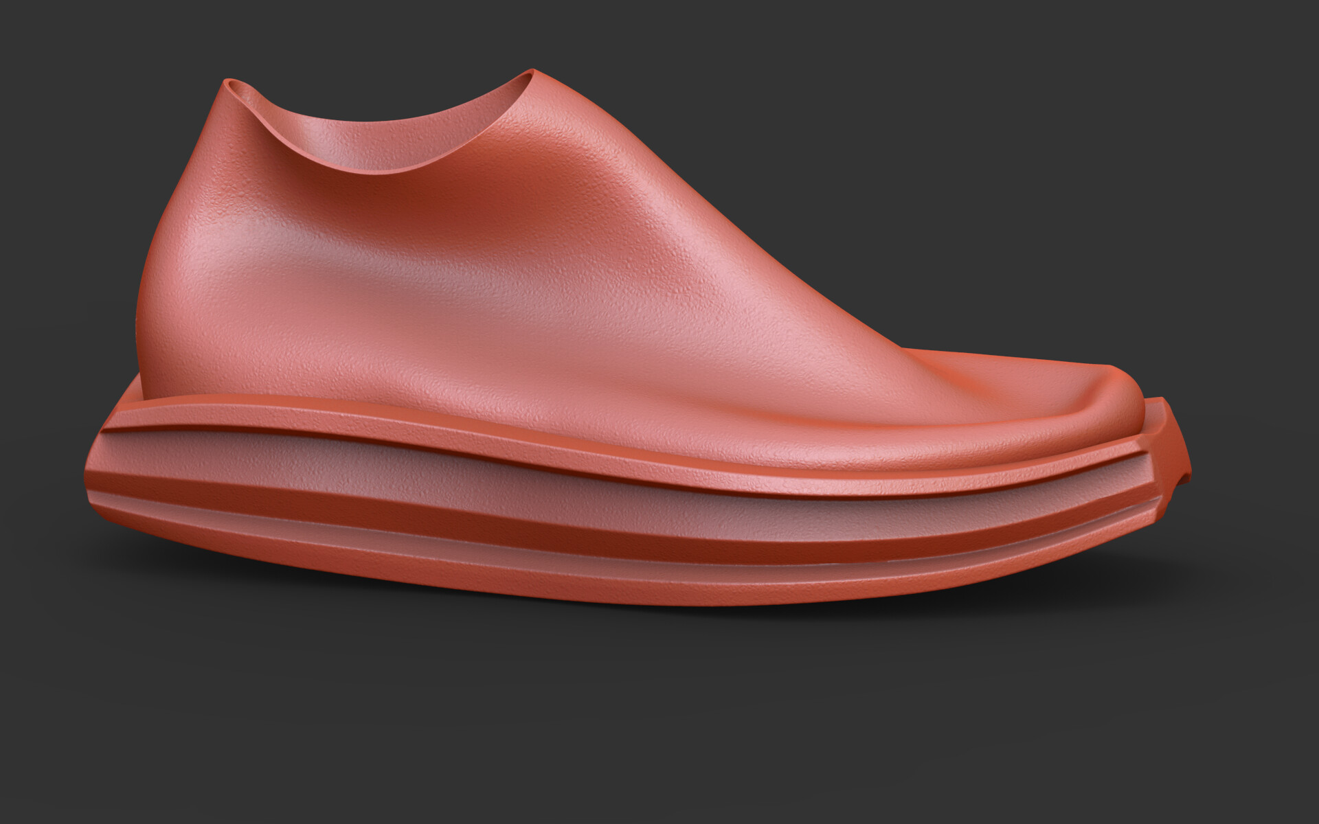 ArtStation Block In's for footwear tooling concepts in Z brush and Modo.