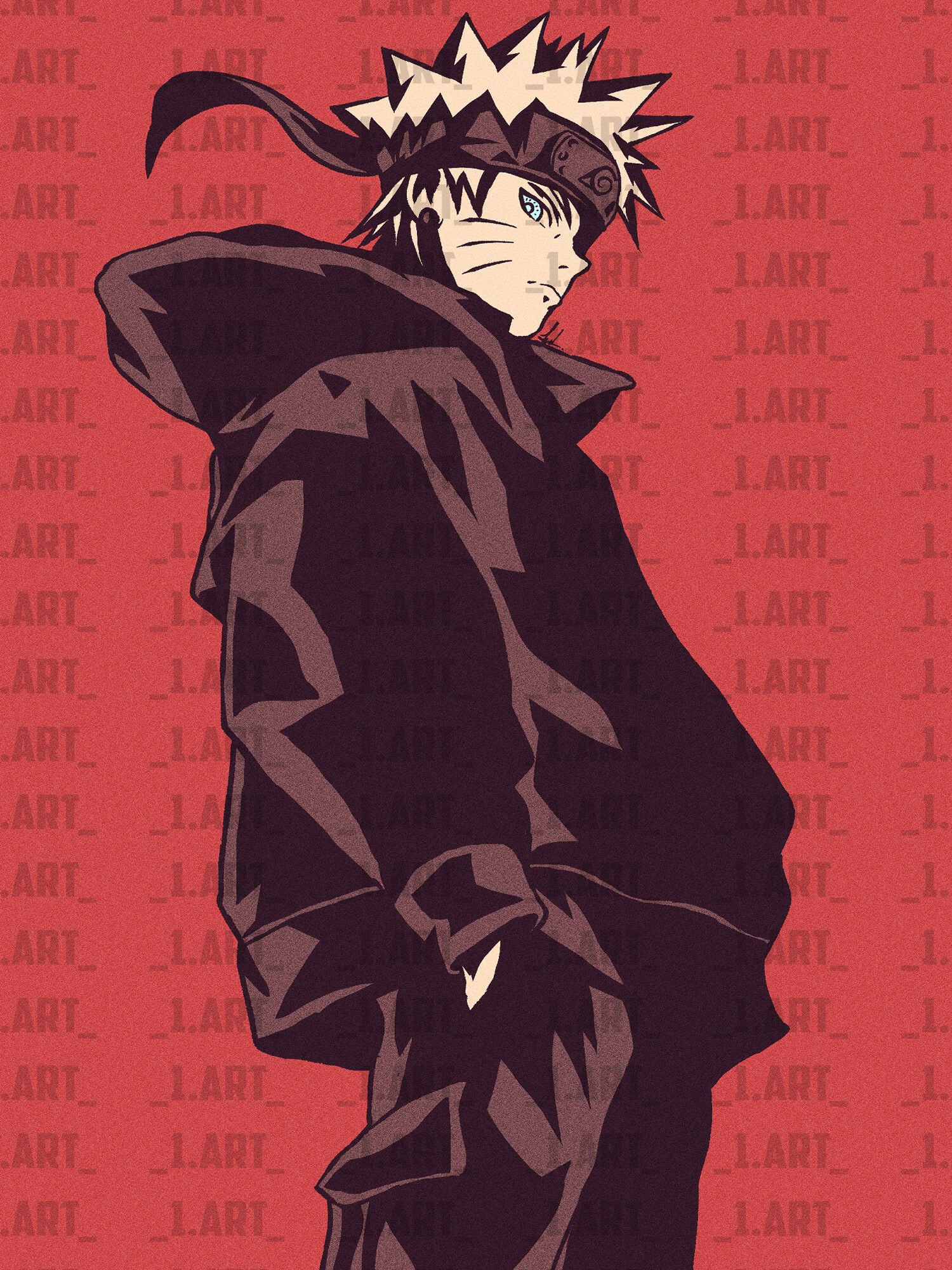 ArtStation - Naruto Pixel-Art