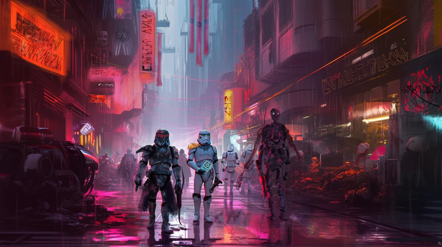 Star Wars - Imperial Coruscant Concept Sketch