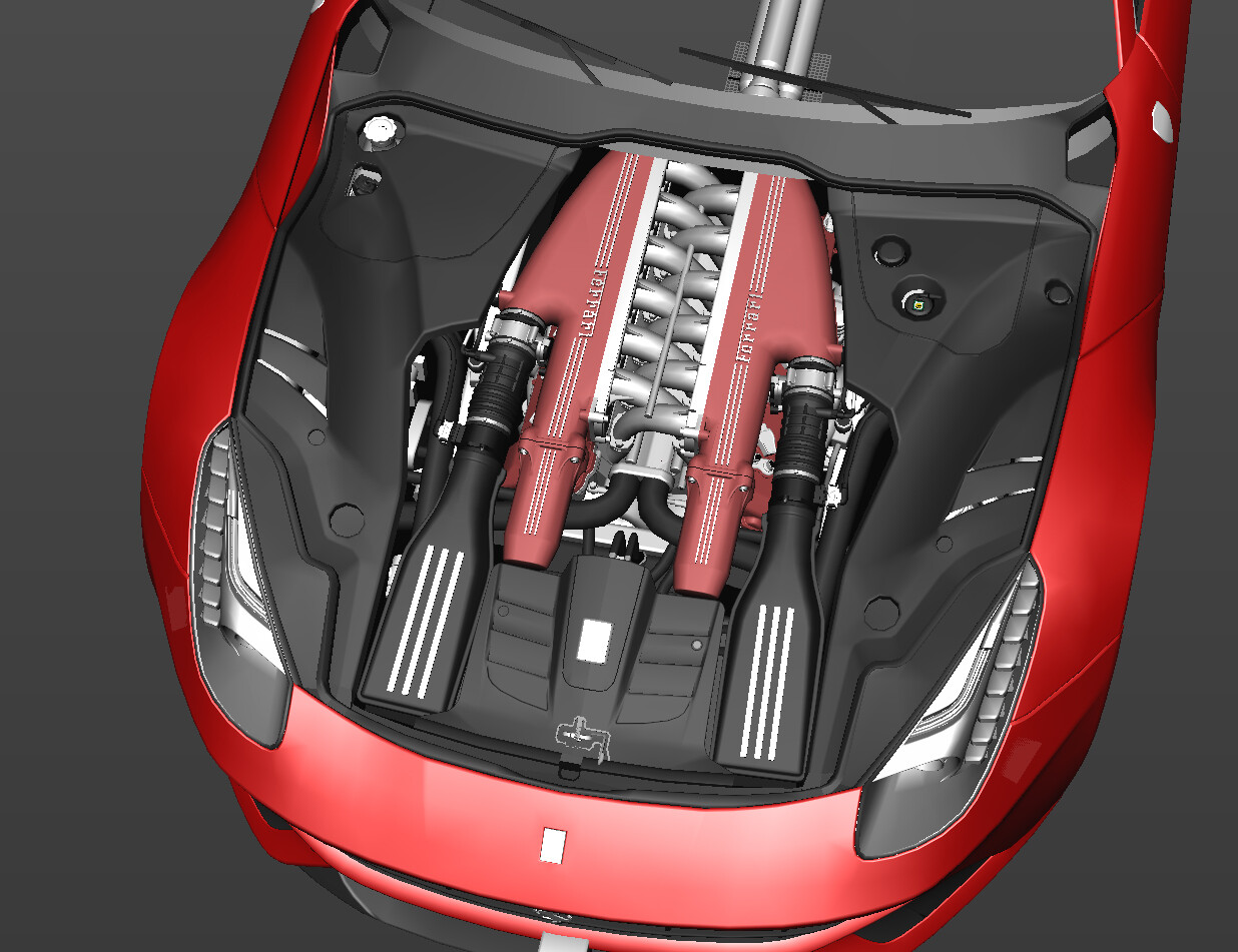 Artstation ferrari f12 berlinetta