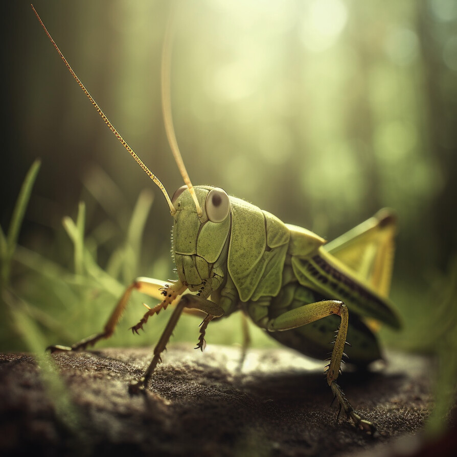 ArtStation - High-Quality Macro Animal Photography - Cricket