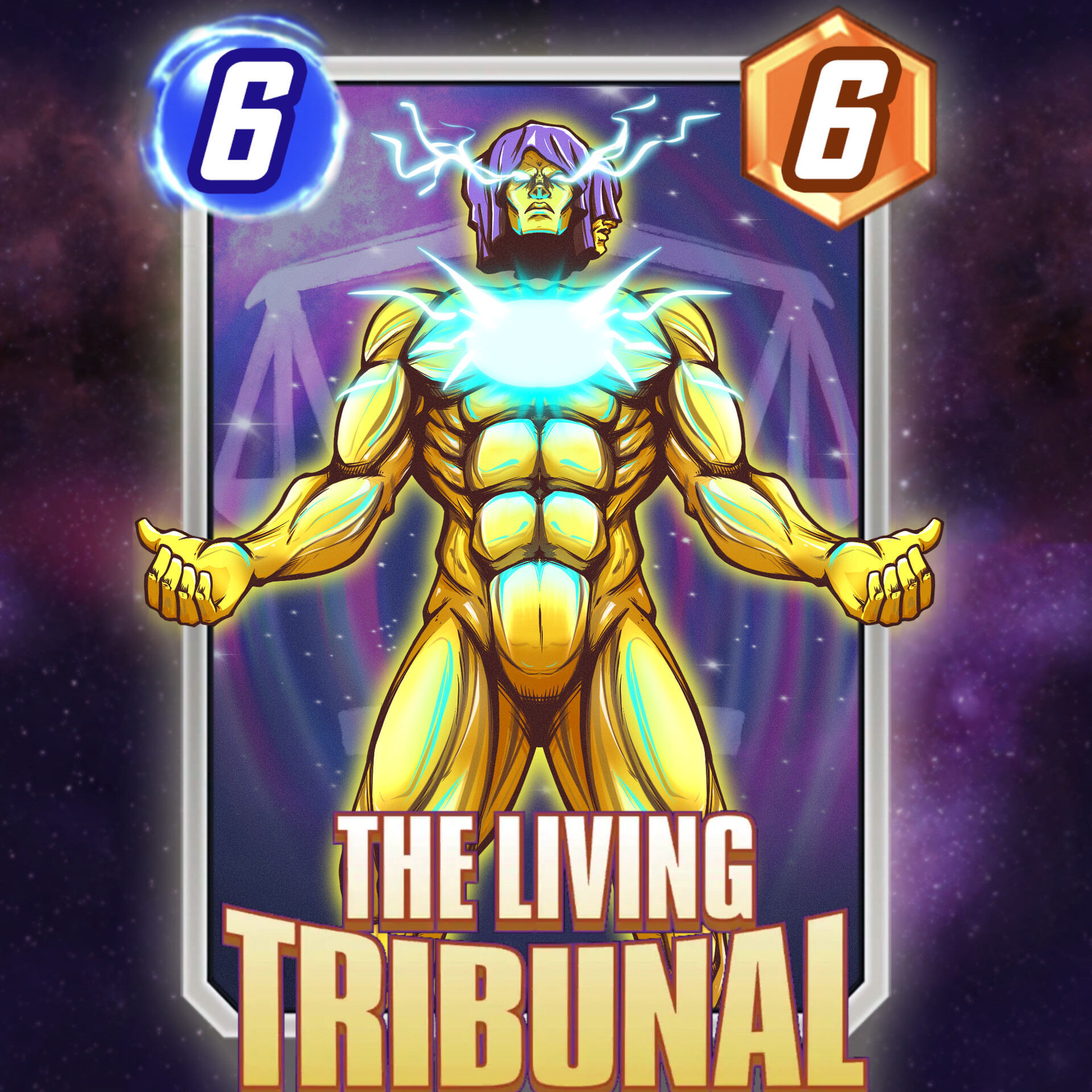 João Victor Santovito CollabSnapBR Marvel Snap's The Living Tribunal