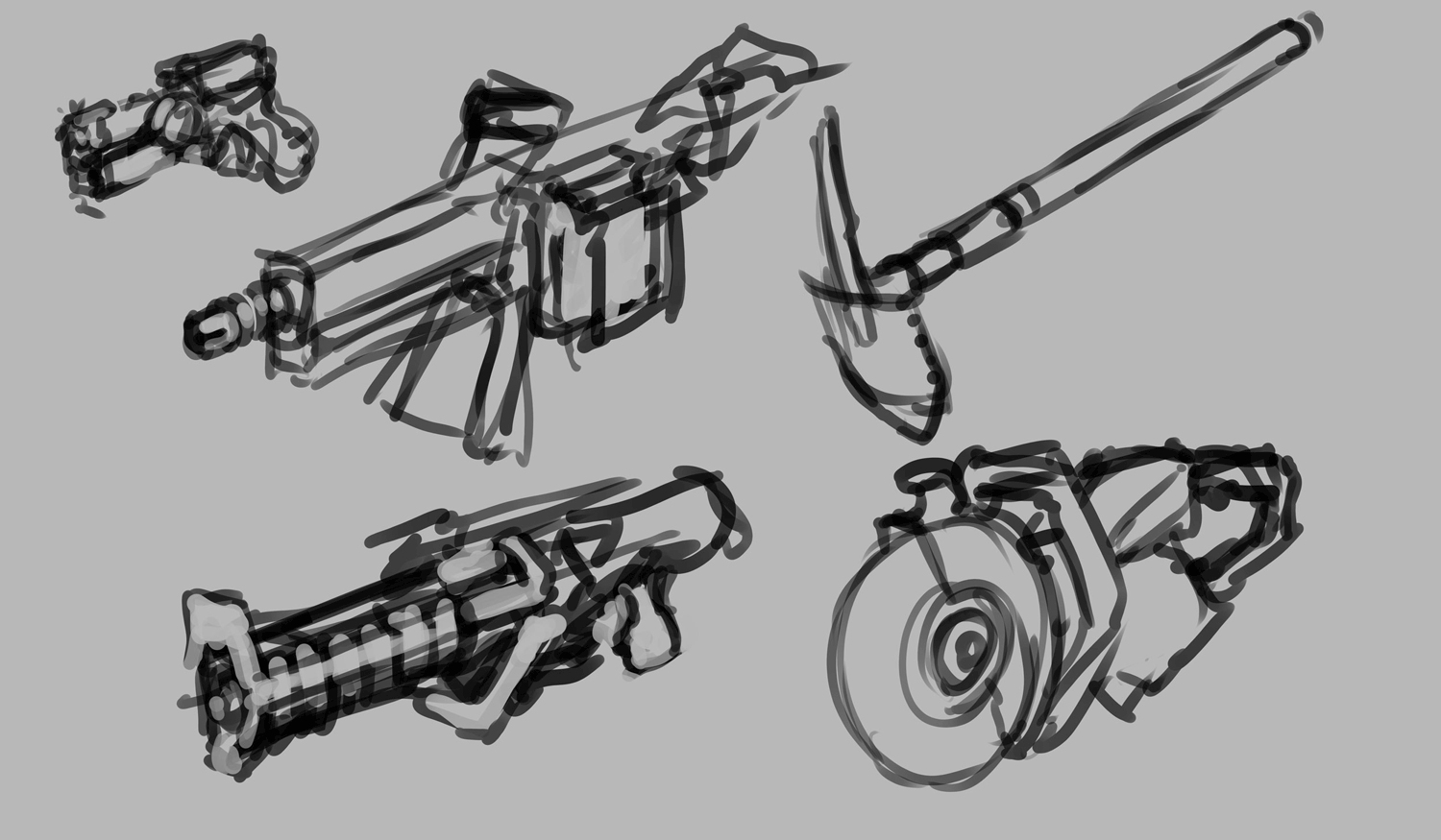 Mike doscher design graveyard of the gods weapons