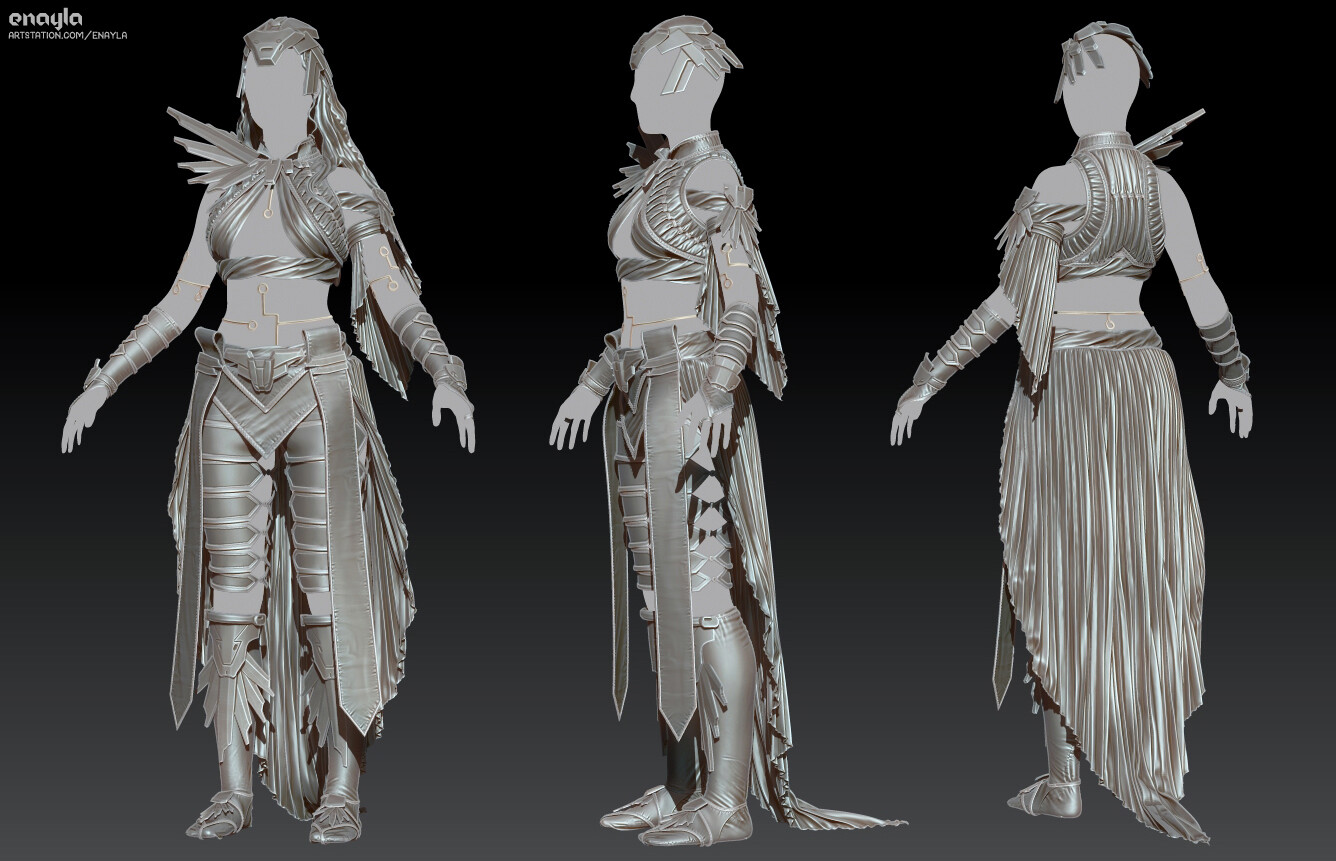 Enayla HZD Inspired Costume & Armor