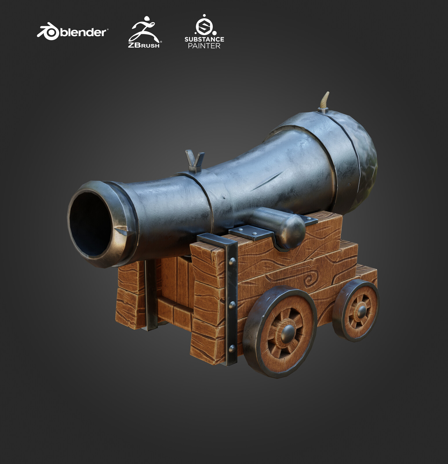 https://www.cgtrader.com/3d-models/military/armor/stylized-cannon-game-ready