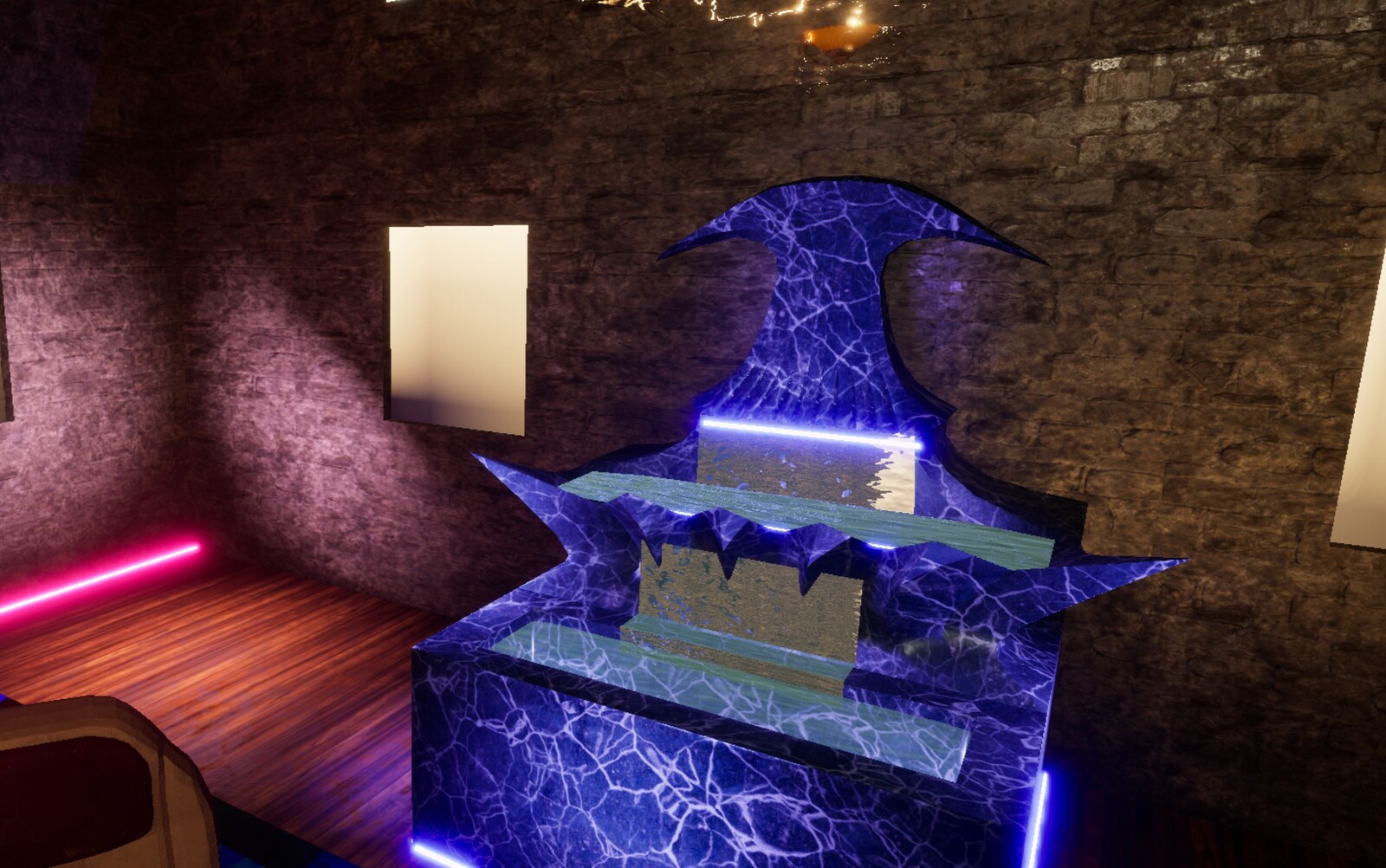 Arcade fountain