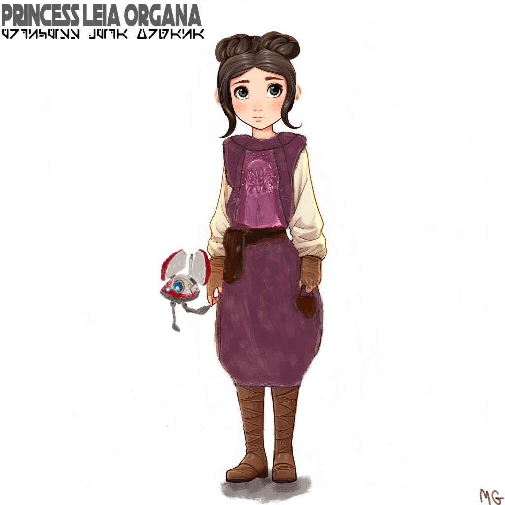 Star Wars: Obi-Wan Kenobi - Child Princess Leia & Lola