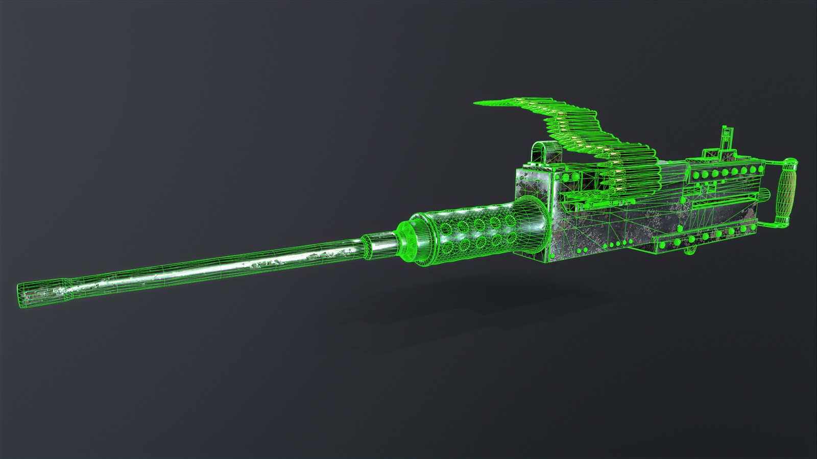 Wireframe Front Render